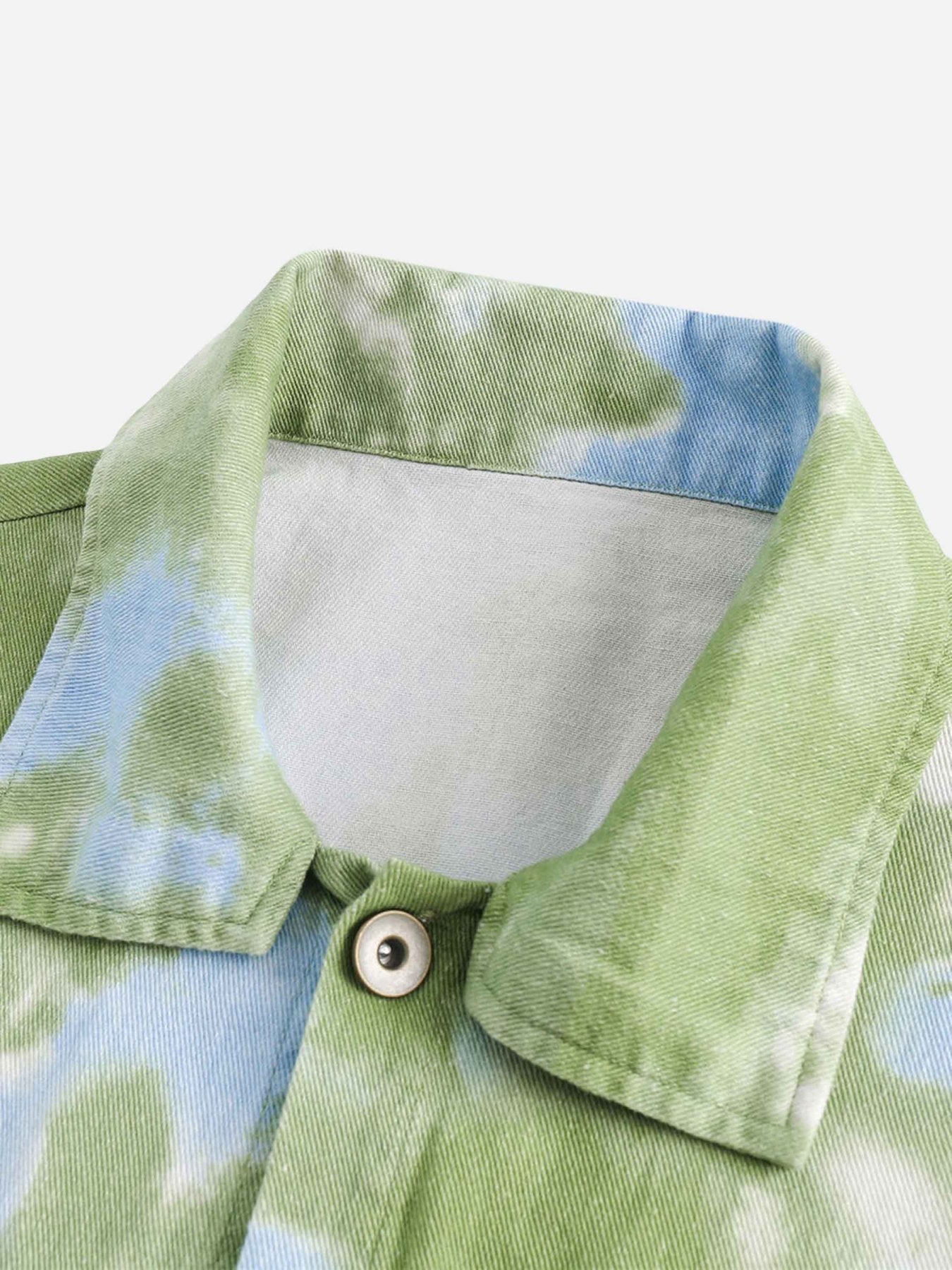 Thesupermade Vintage Tie-dye Denim Jacket