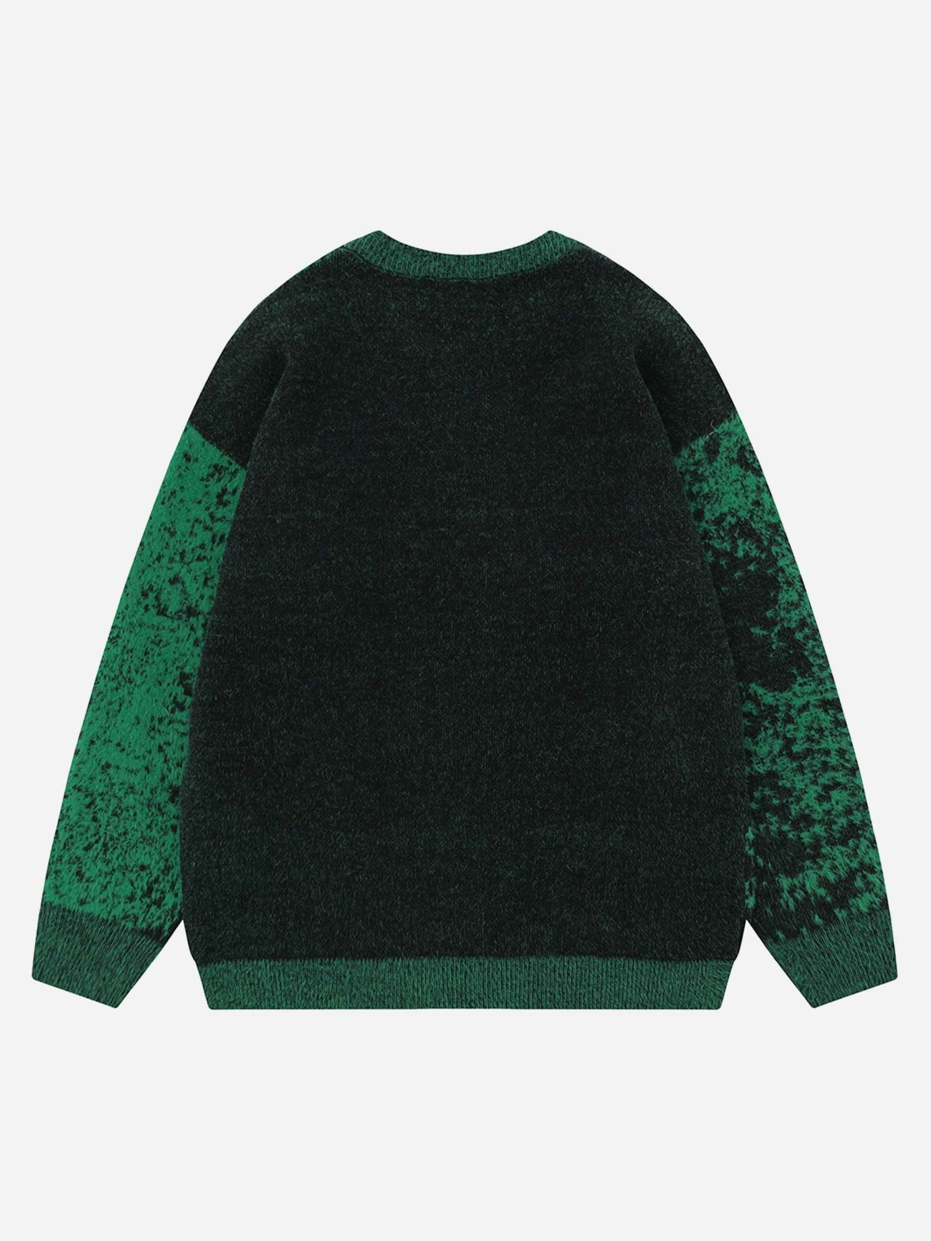 Thesupermade Vintage Gradient Loose Sweater - 1736