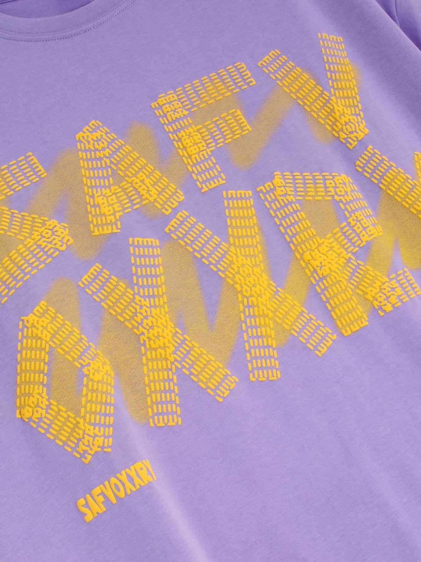 Thesupermade Creative Alphabet Printed T-Shirt