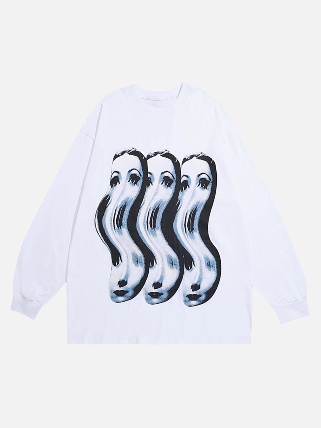 The Supermade Spoof Portrait Crew Neck Sweatshirt