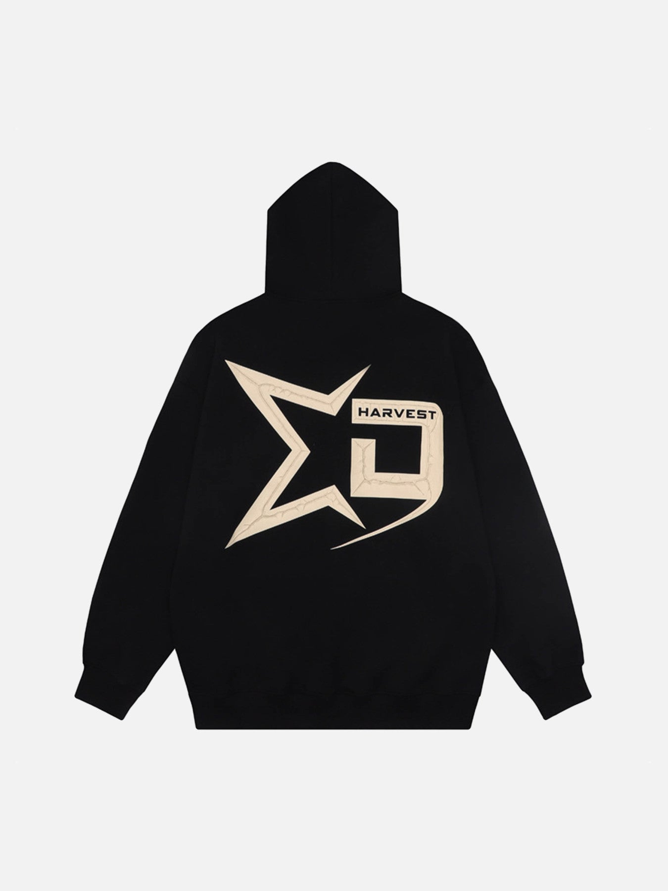 The Supermade Pentagram Print Hooded Sweatshirt