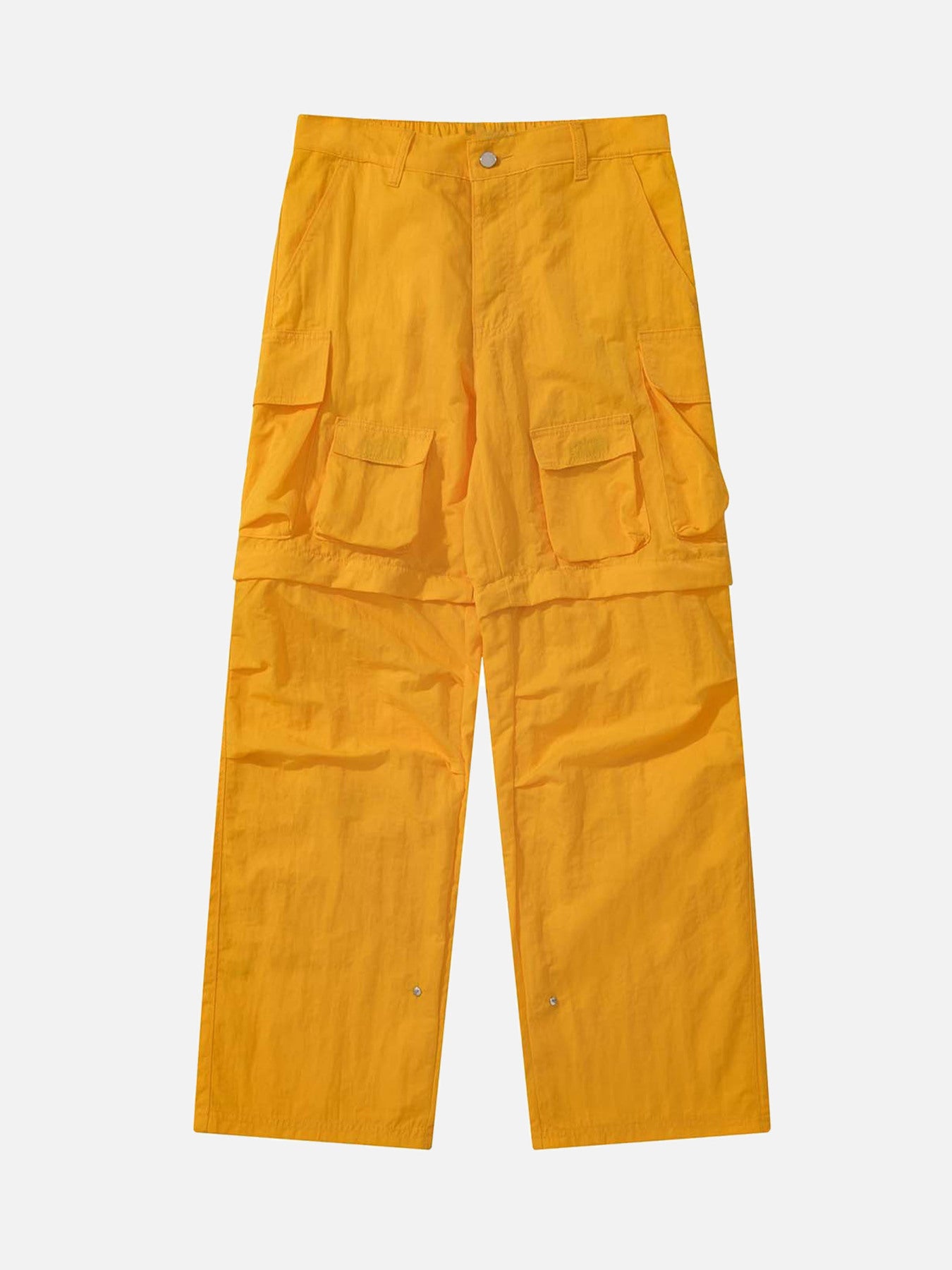 Thesupermade Detachable Multi-pocket Work Pants