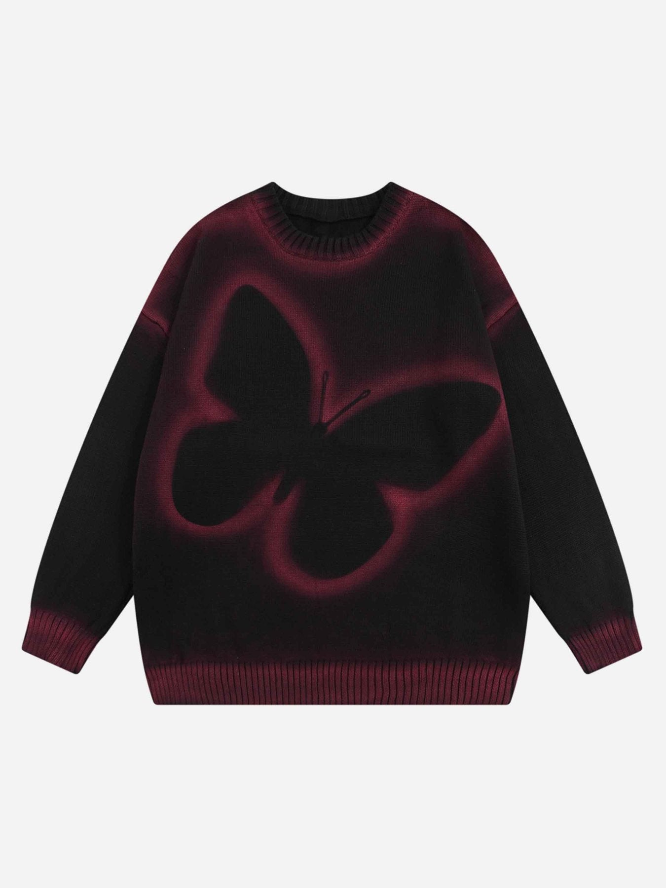 The Supermade Butterfly Airbrush Graffiti Sweater