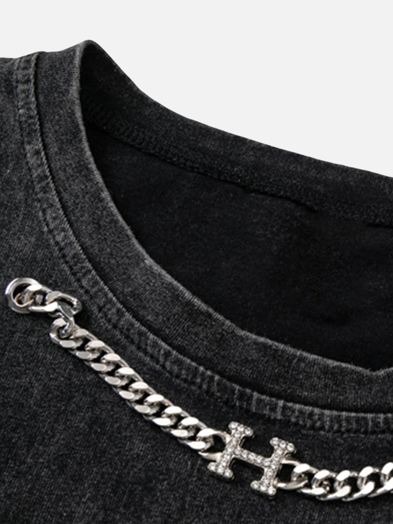 The Supermade Hip-hop Loose Washed Undershirt