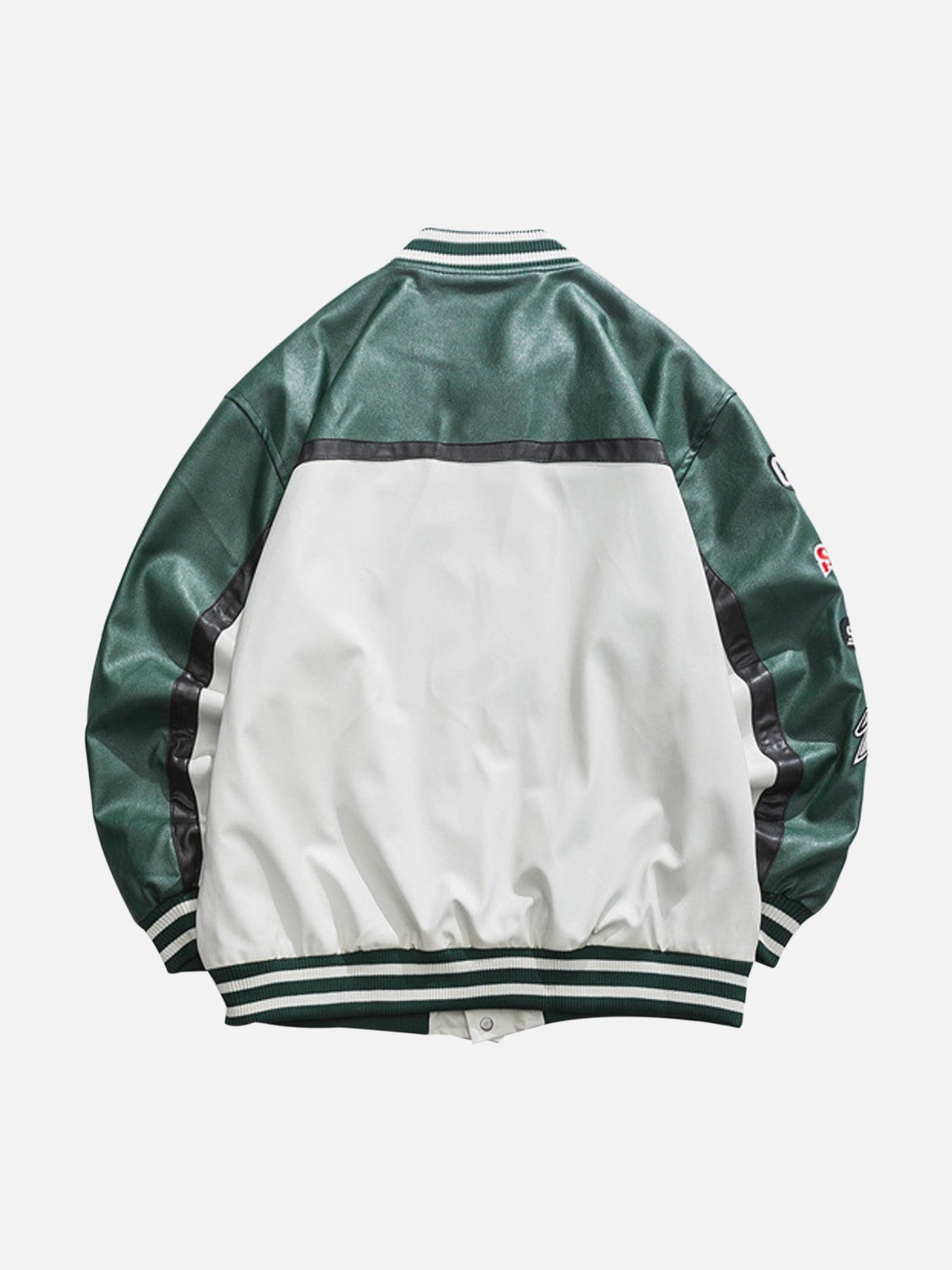 The Supermade Color Blocking Embroidery Jacket