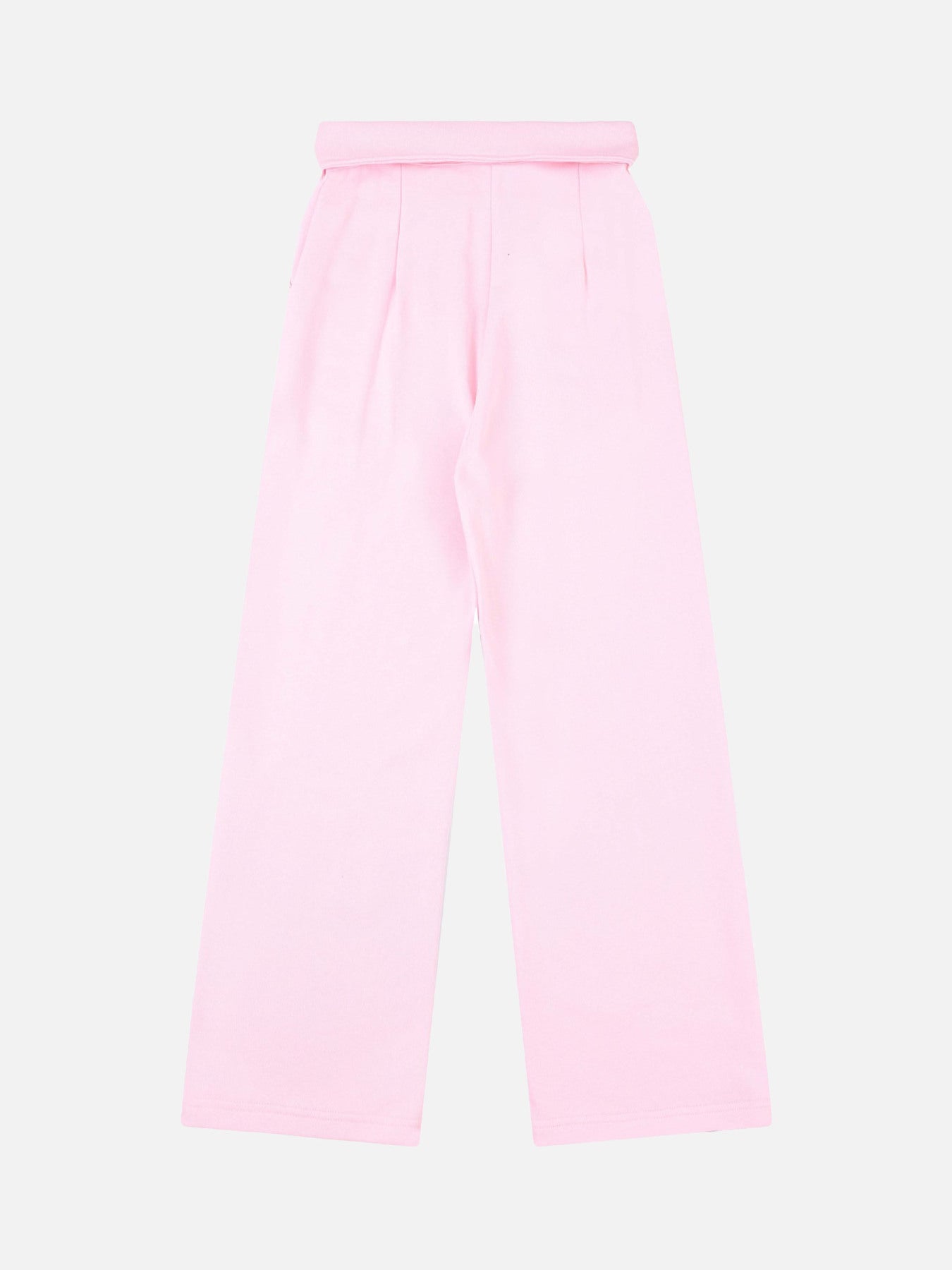 The Supermade Graffiti Wide Leg Straight Leg Slacks