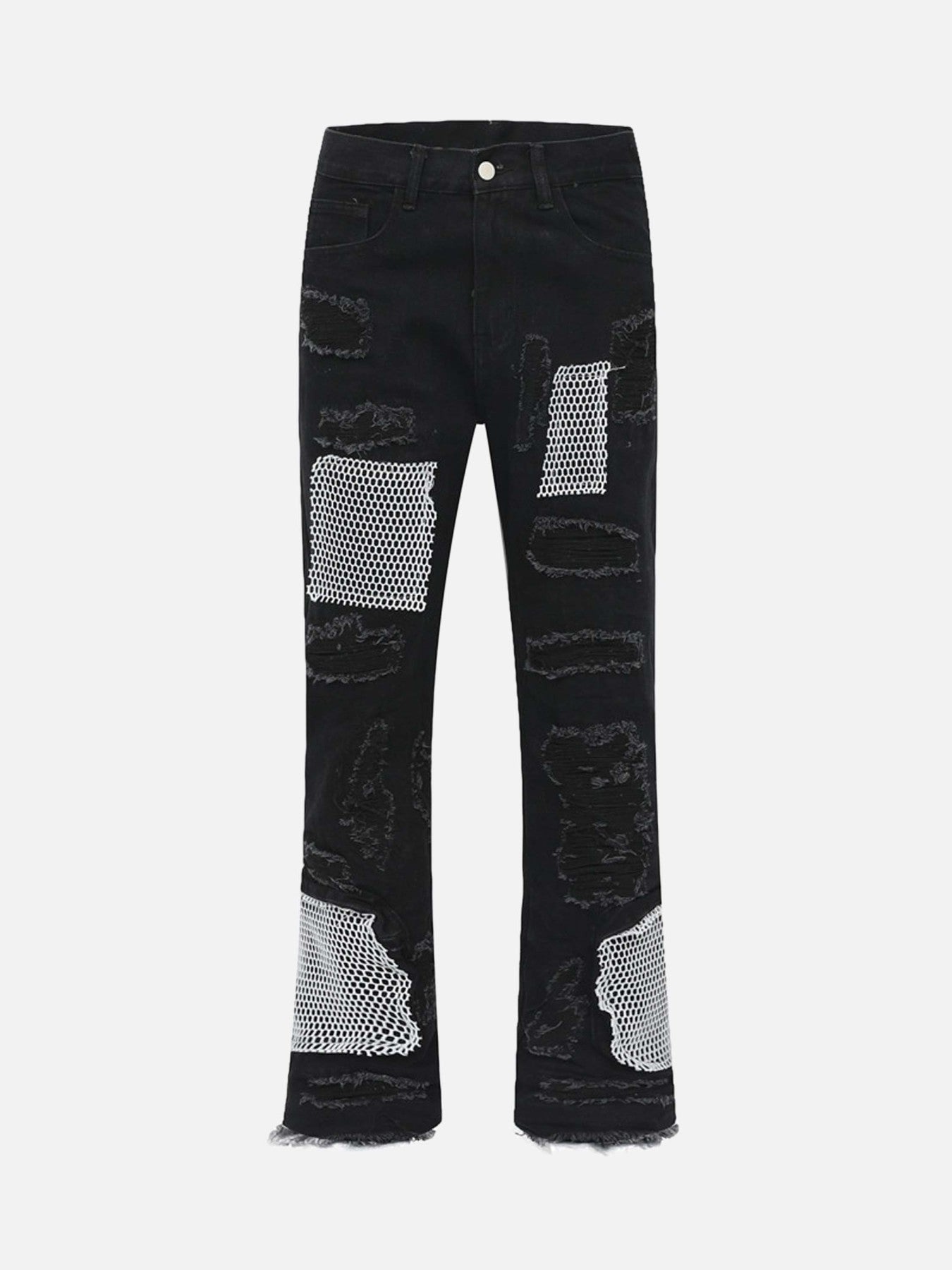 The Supermade Heavy-duty Ripped Denim Pants