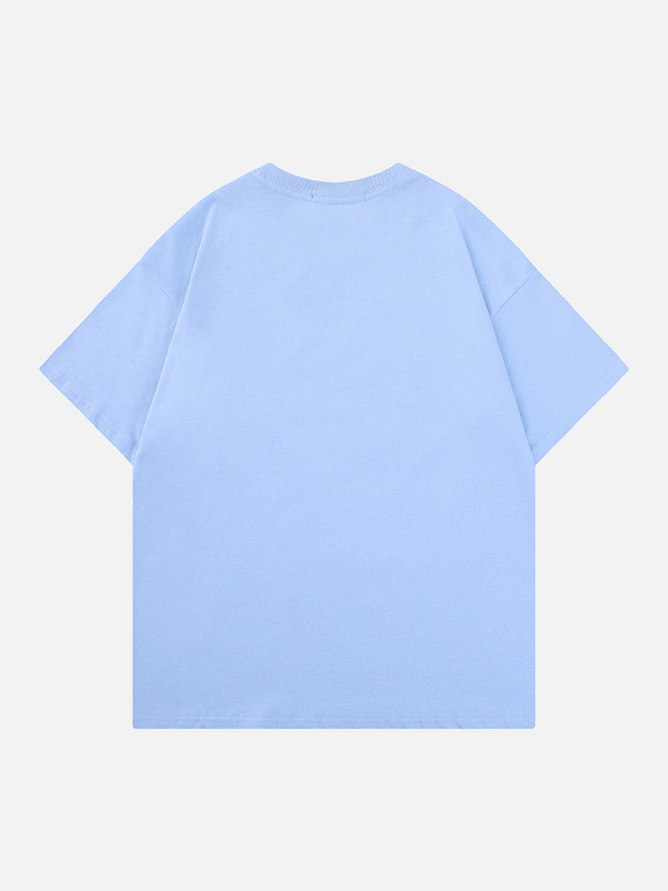 The Supermade Retro Cartoon Print Loose T-shirt