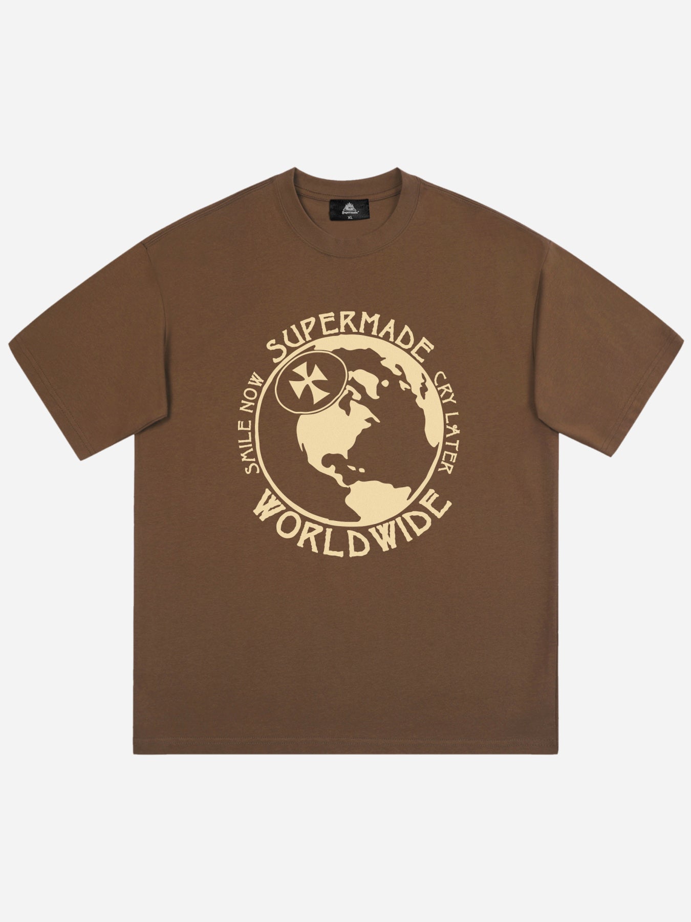 The Supermade Globe Print T-shirt