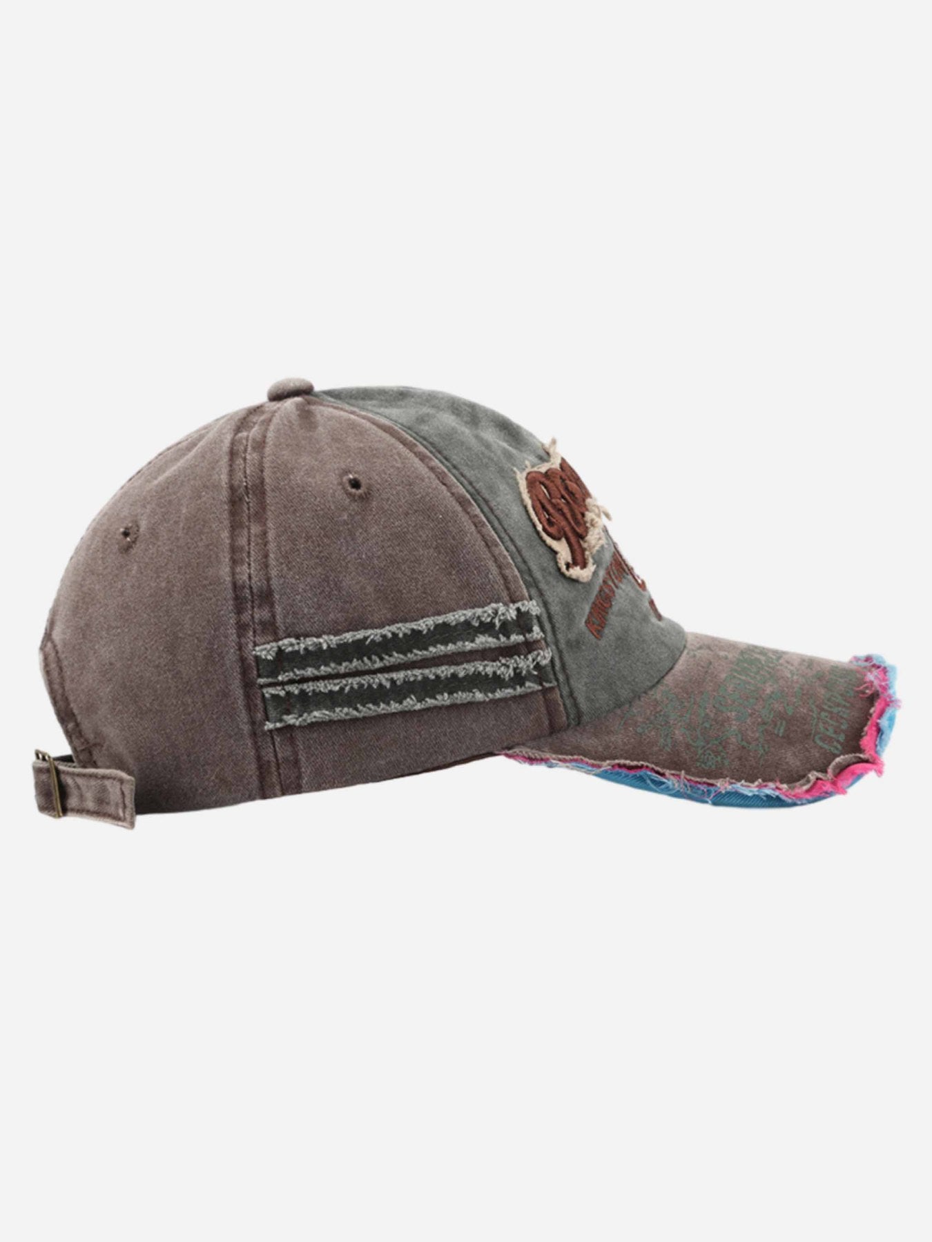 The Supermade Monogrammed Raglan Cap