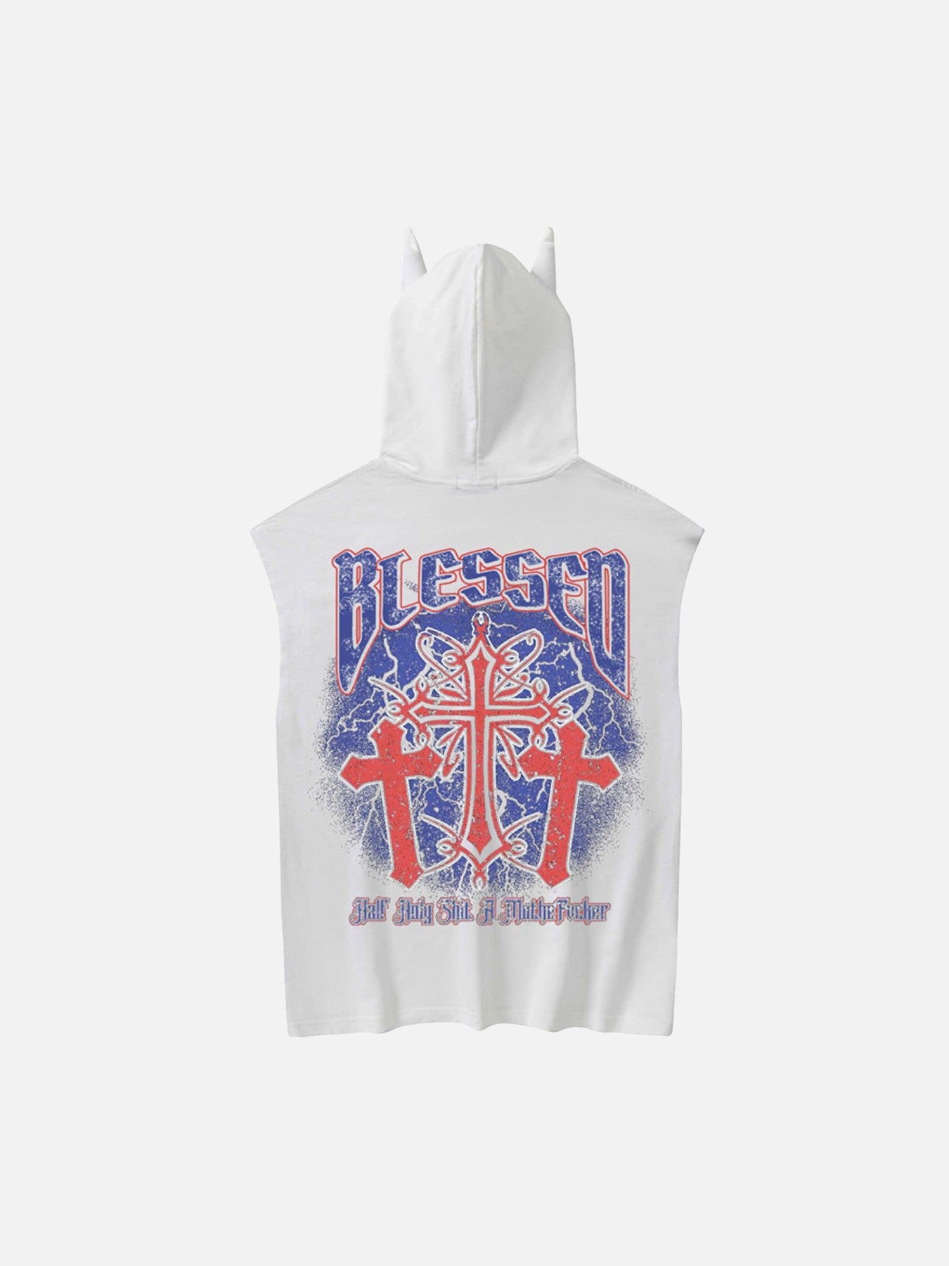 The Supermade Washed Hooded Cotton Undershirt