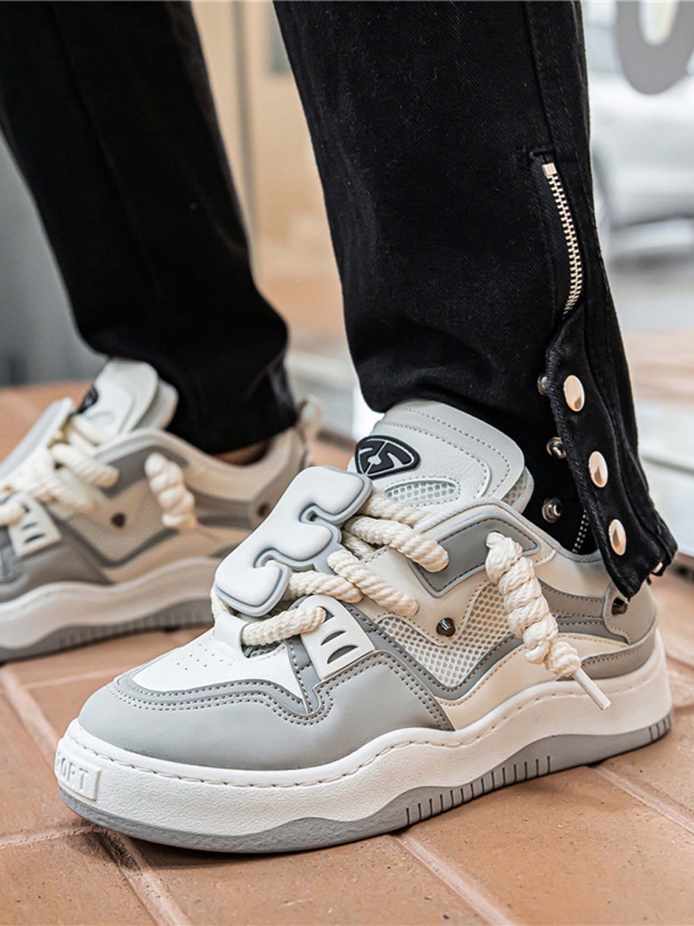 Thesupermade The Niche Thick Bottom Hundred With Board Shoes