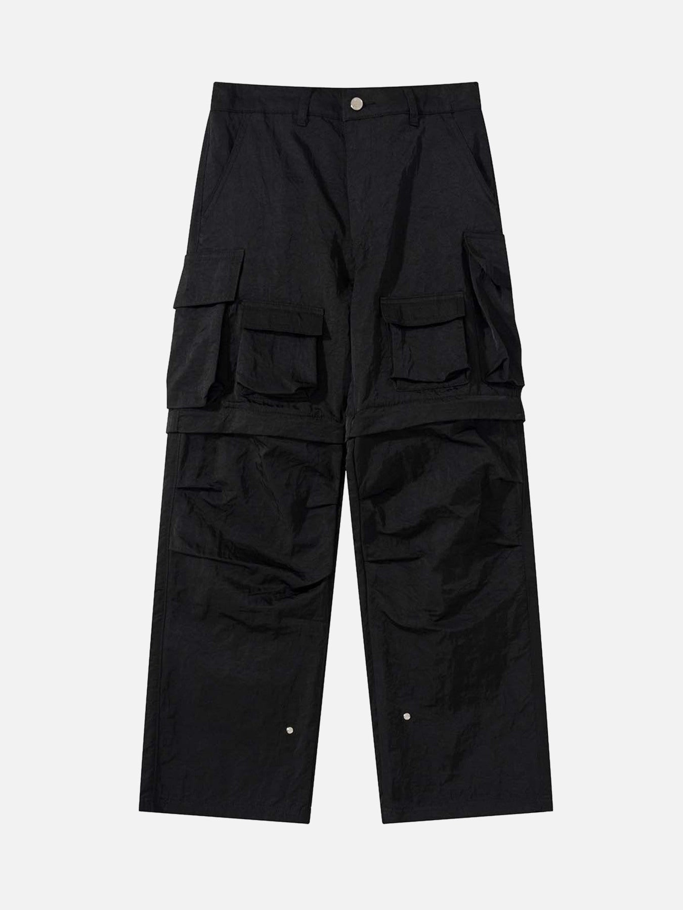 Thesupermade Detachable Multi-pocket Work Pants