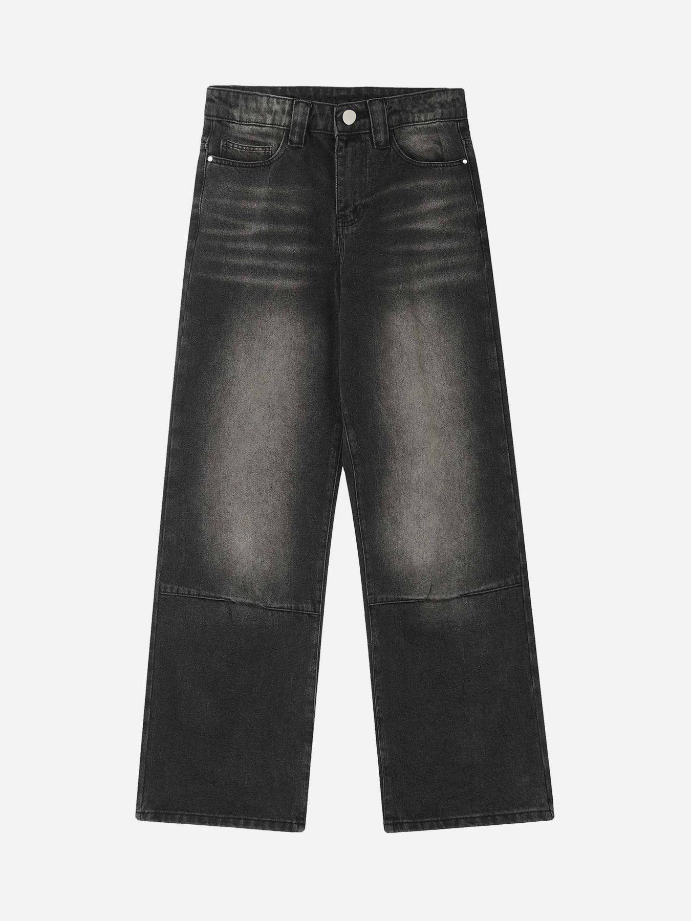 Thesupermade American Gothic Letter Embroidered Jeans