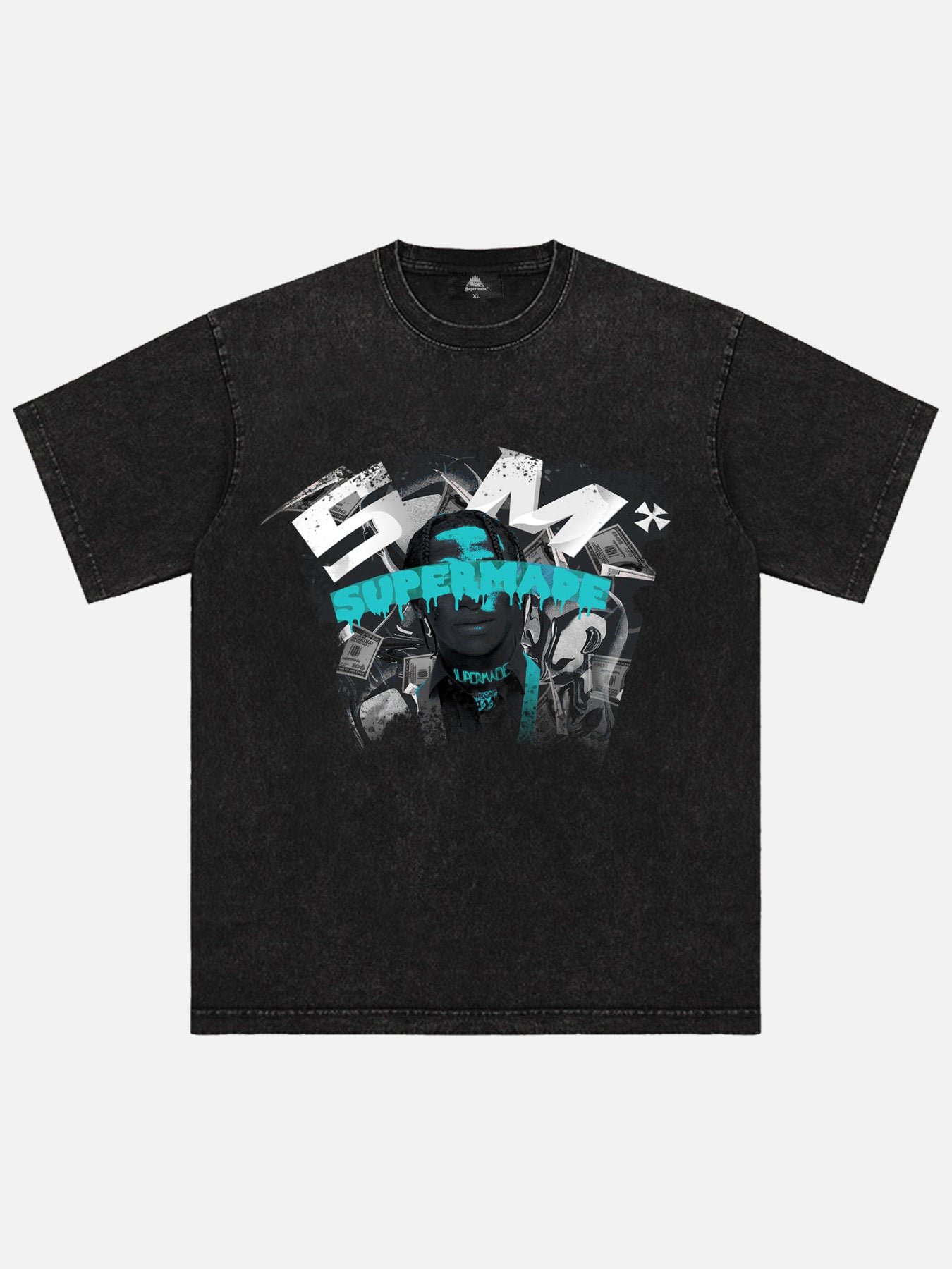 The Supermade Rap Element Print T-Shirt