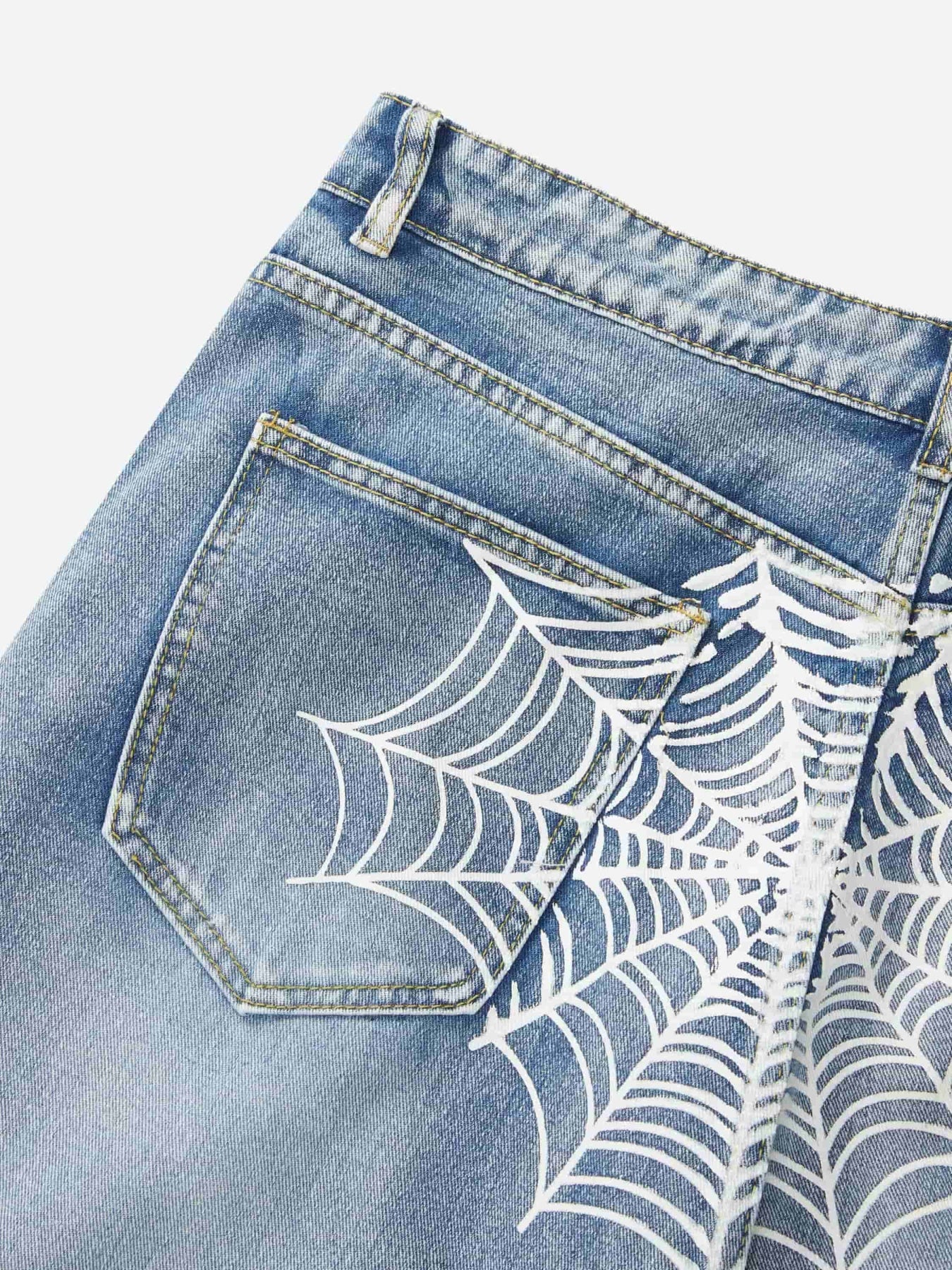 Thesupermade Spider Printed Jeans - 1751