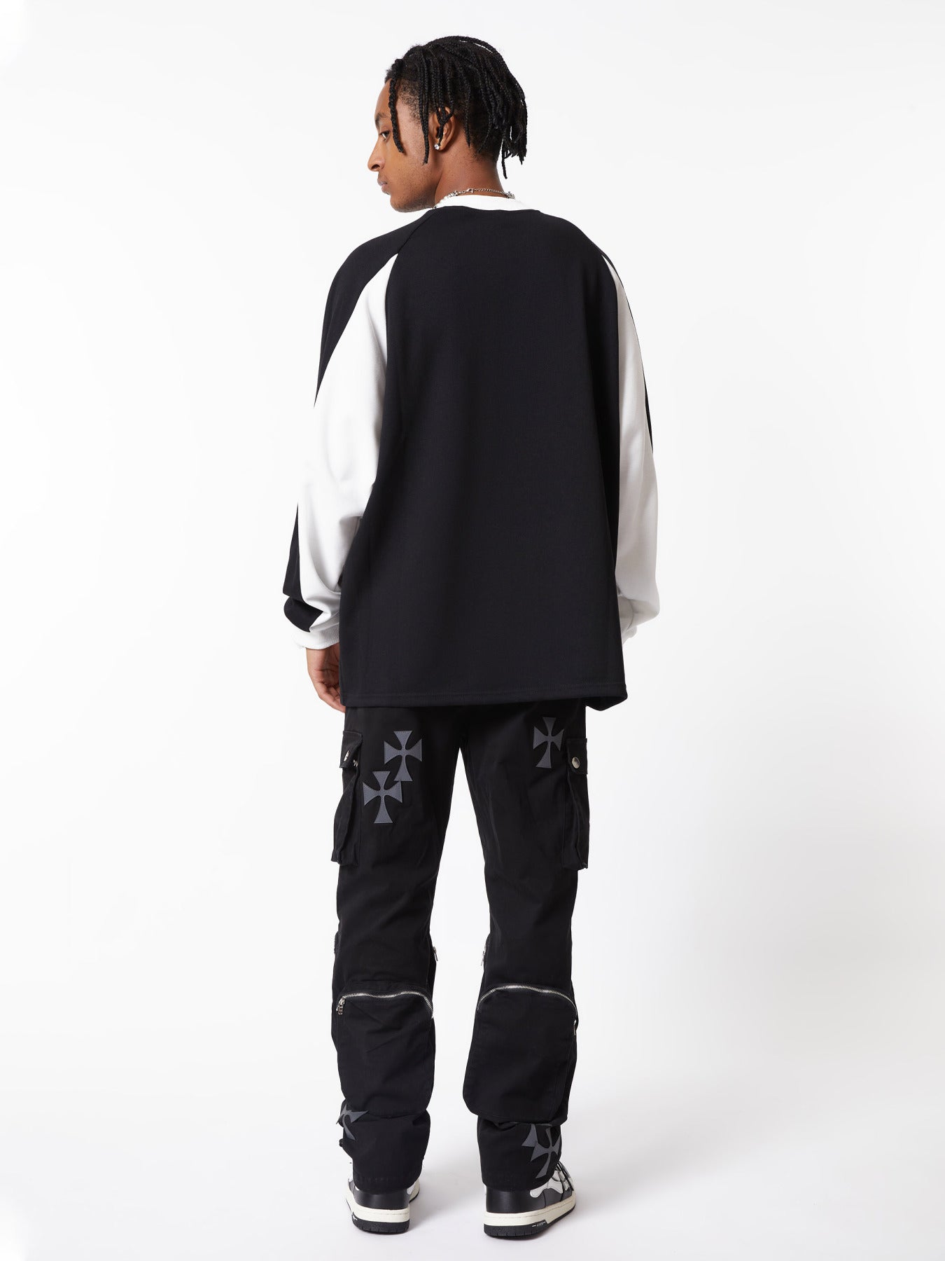 Thesupermade High Street Vintage Versatile Long Sleeve T