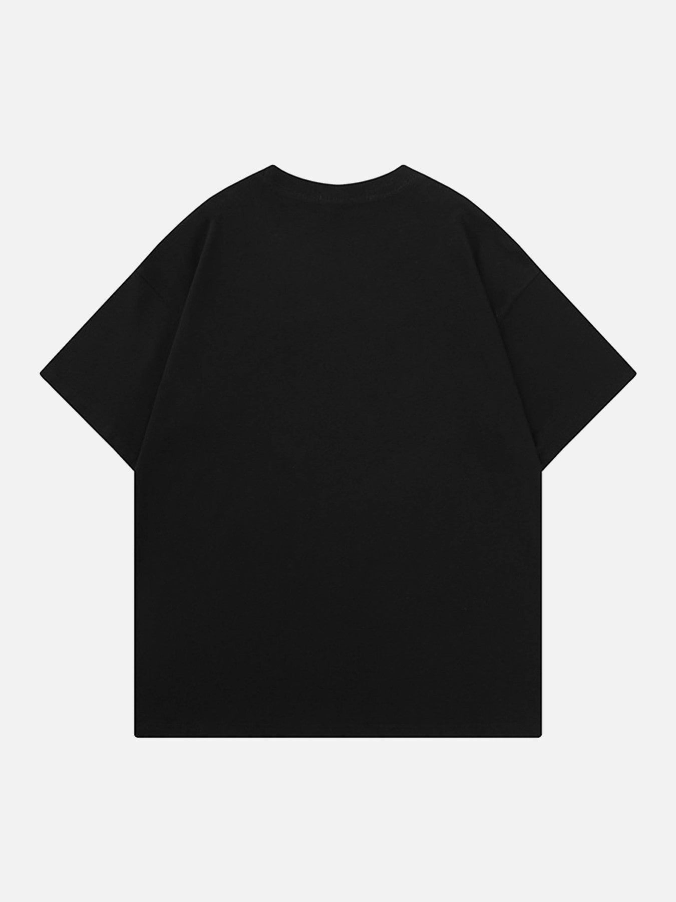 The Supermade Retro Cartoon Print Loose T-shirt