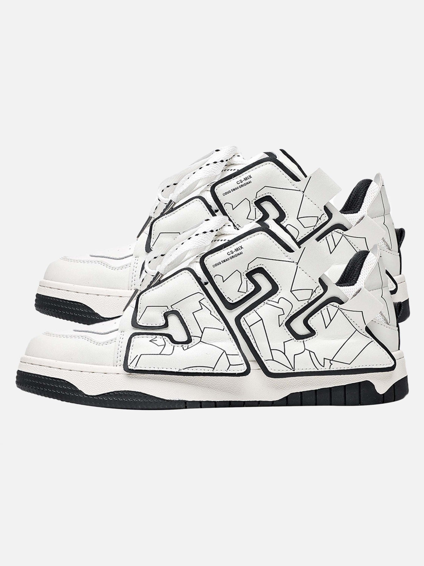 The Supermade Hip-hop Versatile Couple Board Shoes