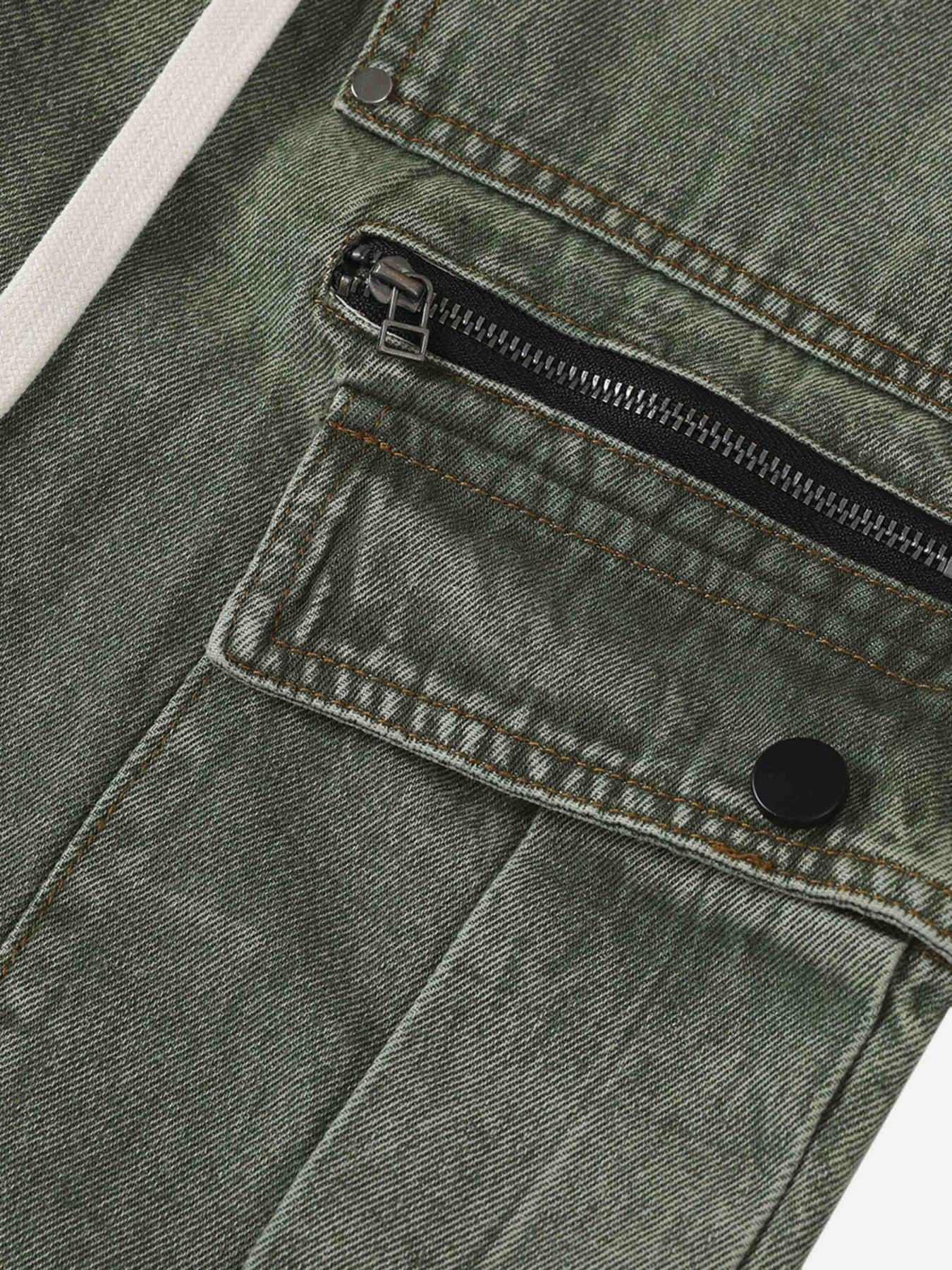 The Supermade Loose Straight Casual Work Pants