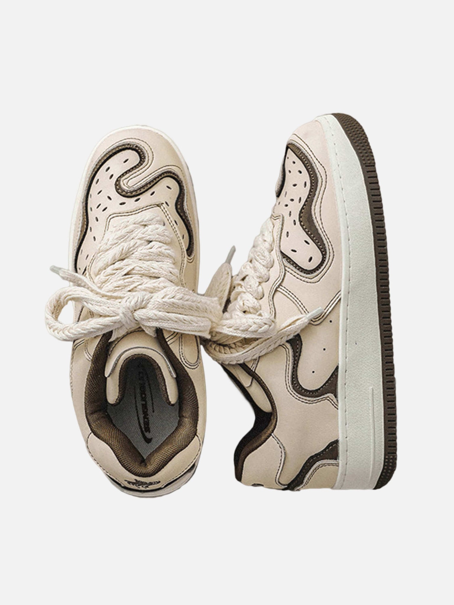 The Supermade American High Street Niche Design Skateboard Couple Shoes