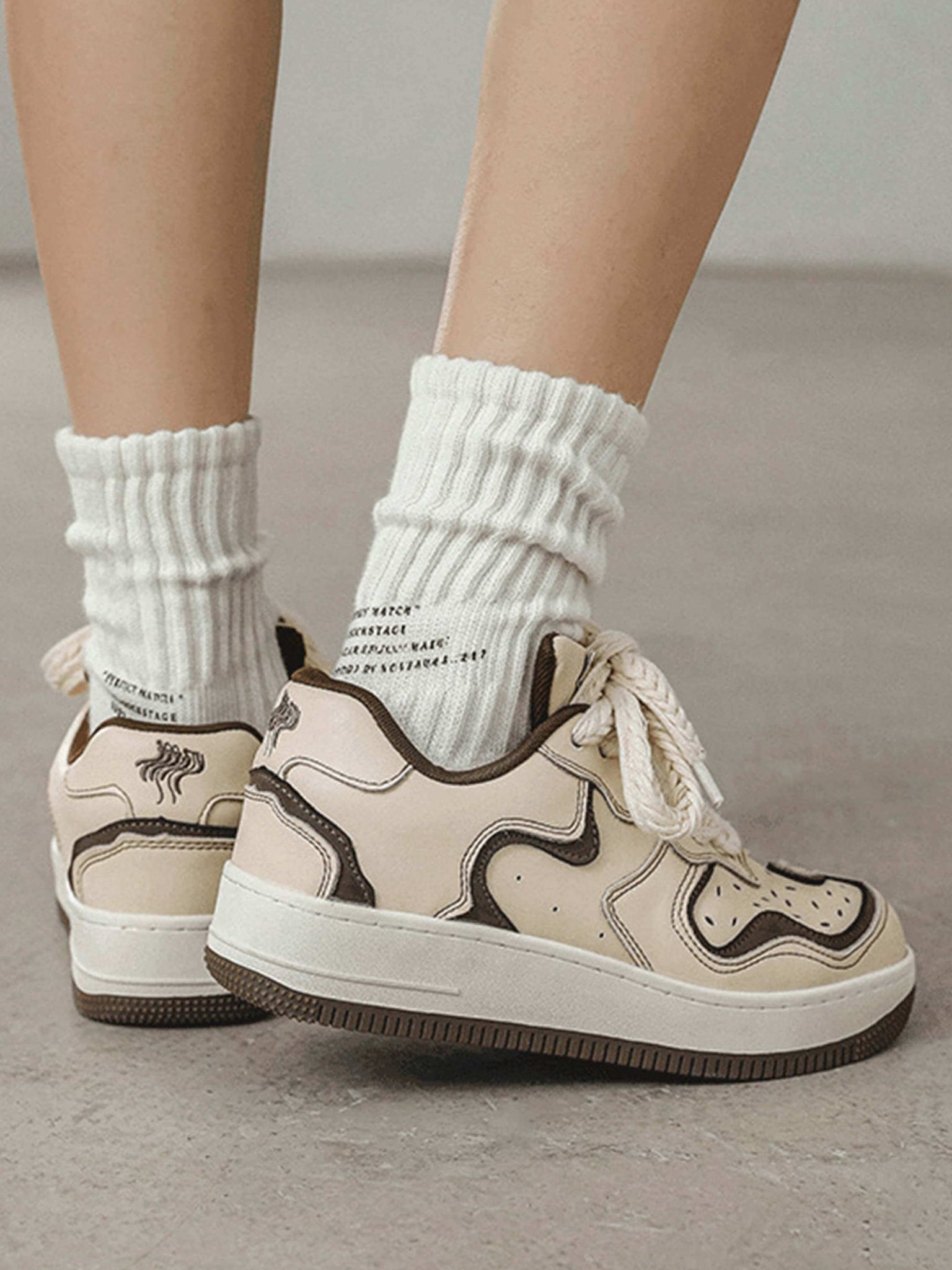 Thesupermade High Street Niche Design Skateboard Couple Shoes -1479