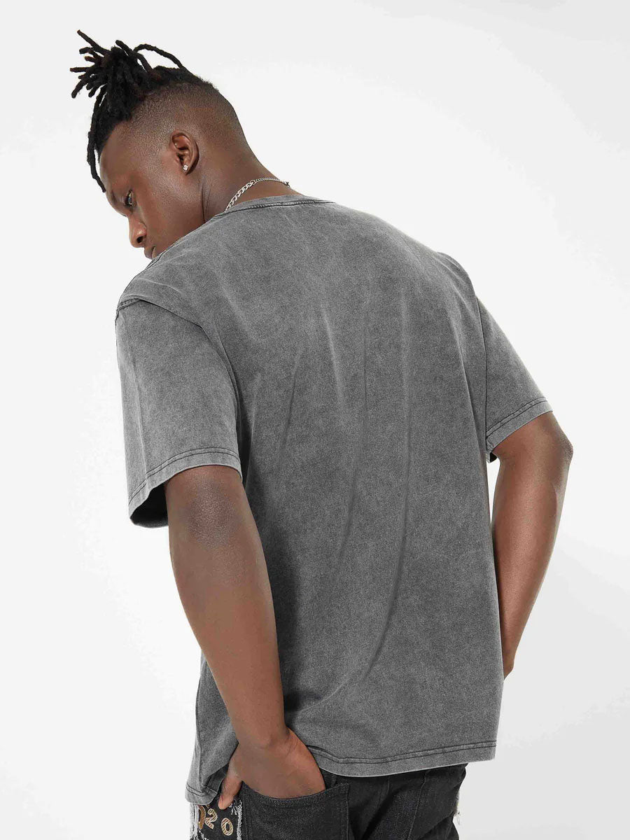 Skull Rapper Printed T-Shirt
