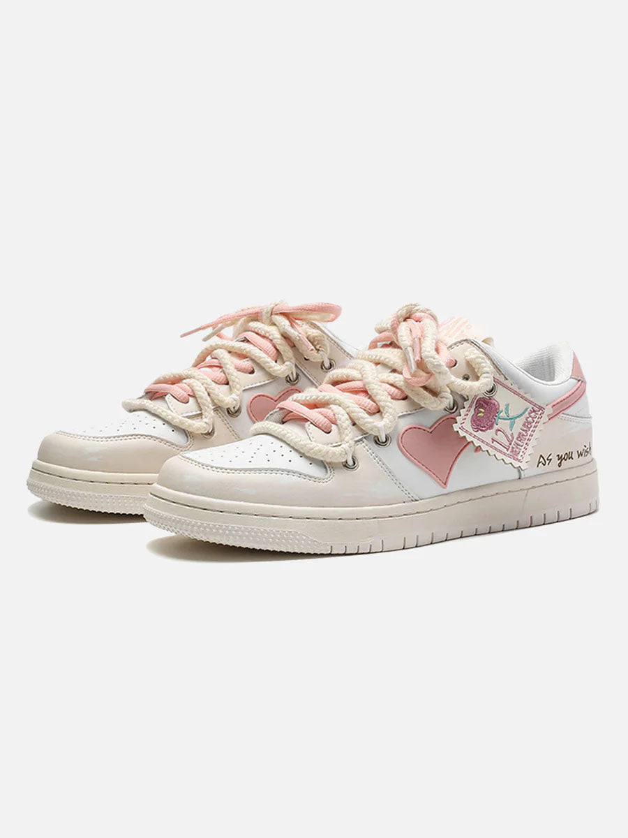 The Supermade Versatile Rose Stamp Print Board Casual Shoes - 1615