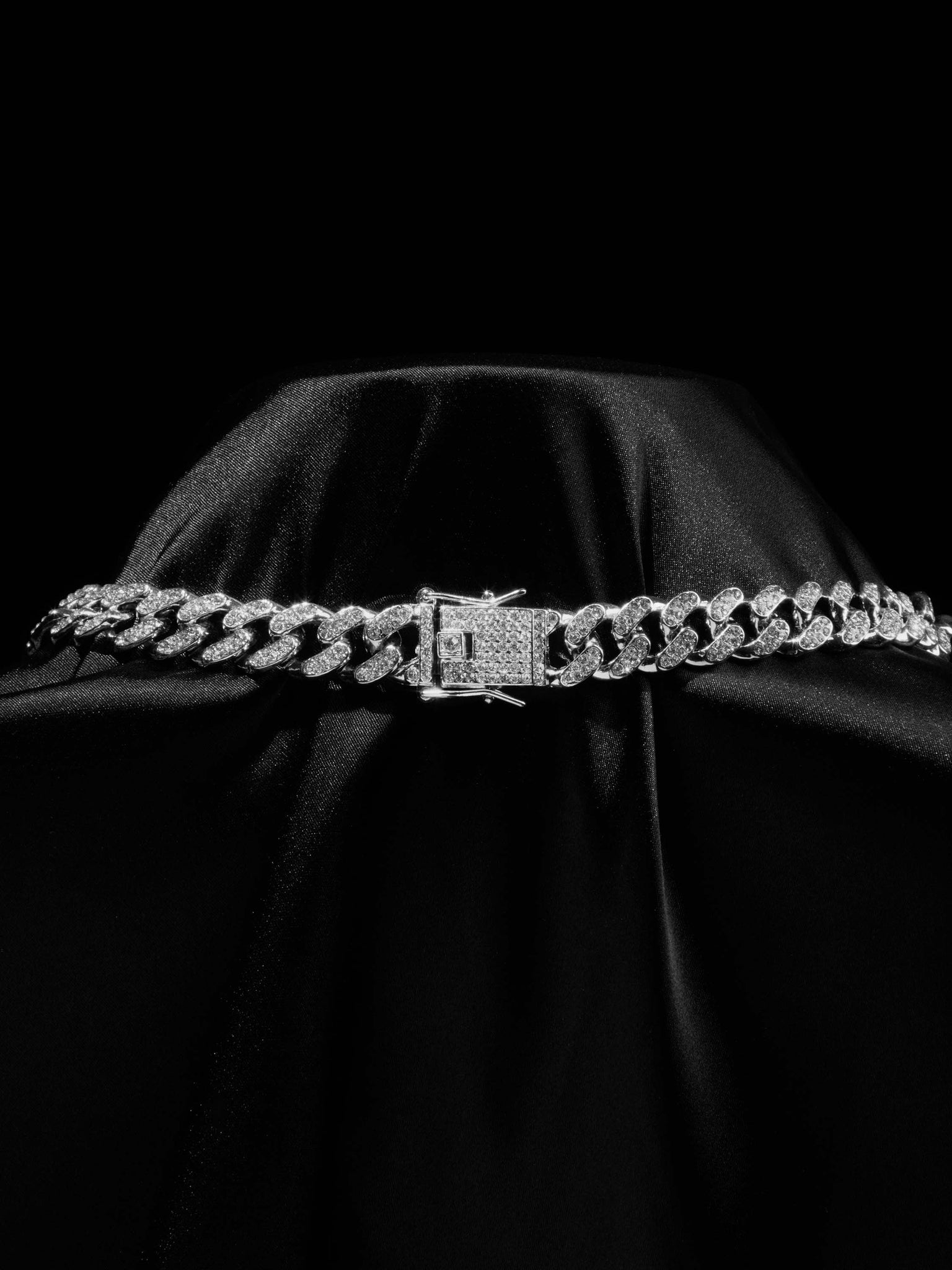 The Supermade Heartbreak Hip-hop Cuba Chain Necklace-1513
