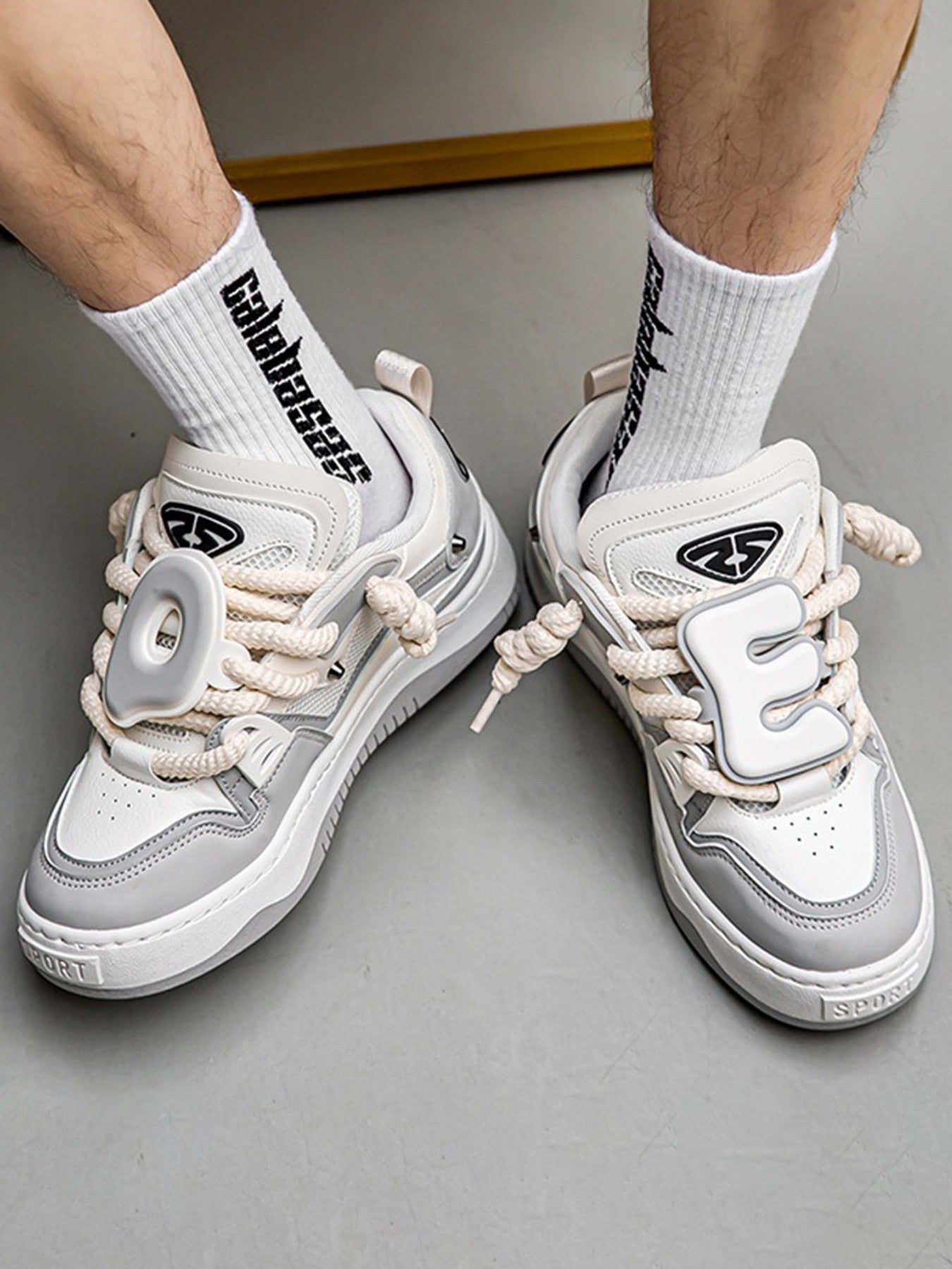 Thesupermade The Niche Thick Bottom Hundred With Board Shoes