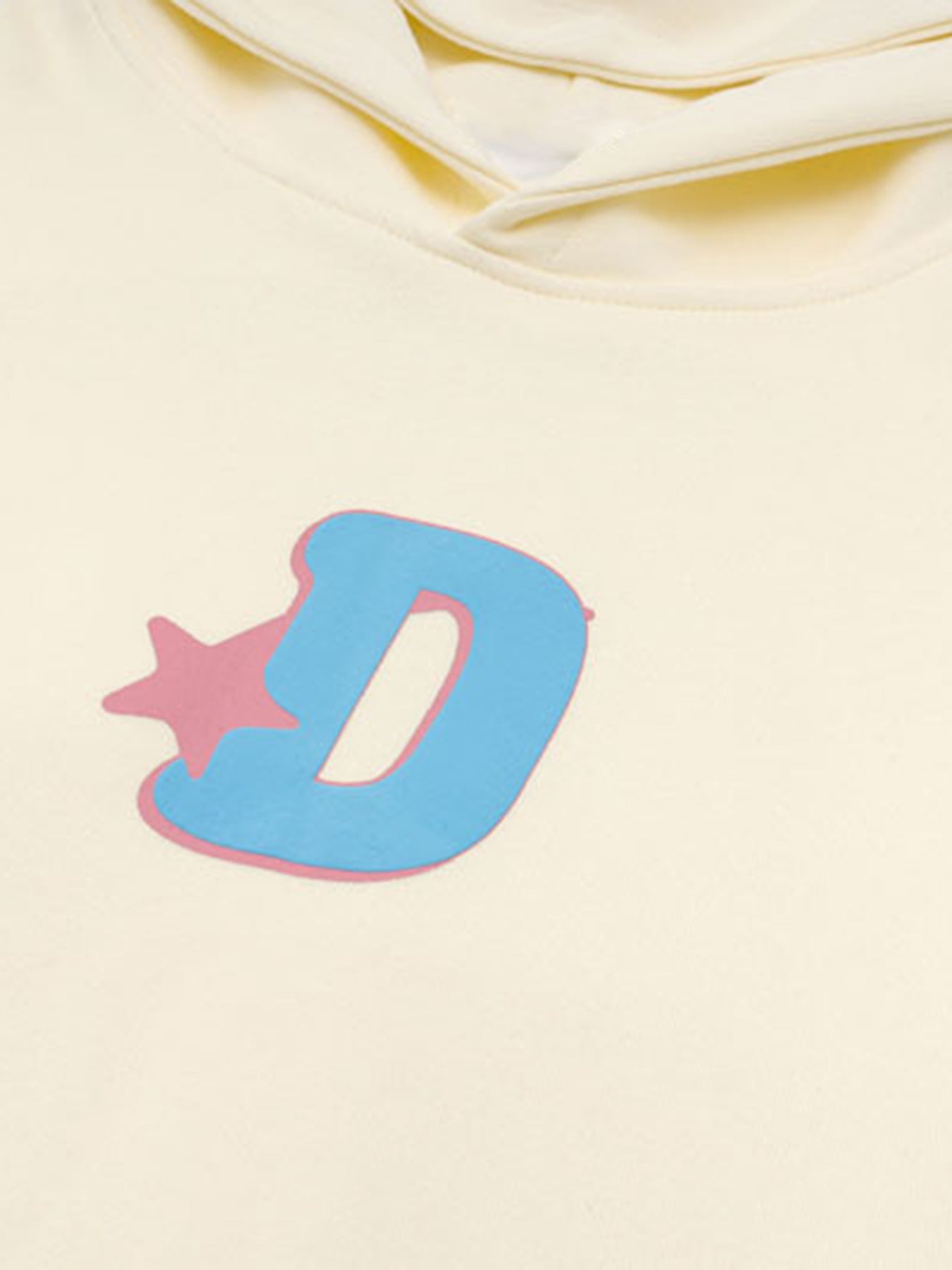 The Supermade Star Letter Print Hooded Sweatshirt