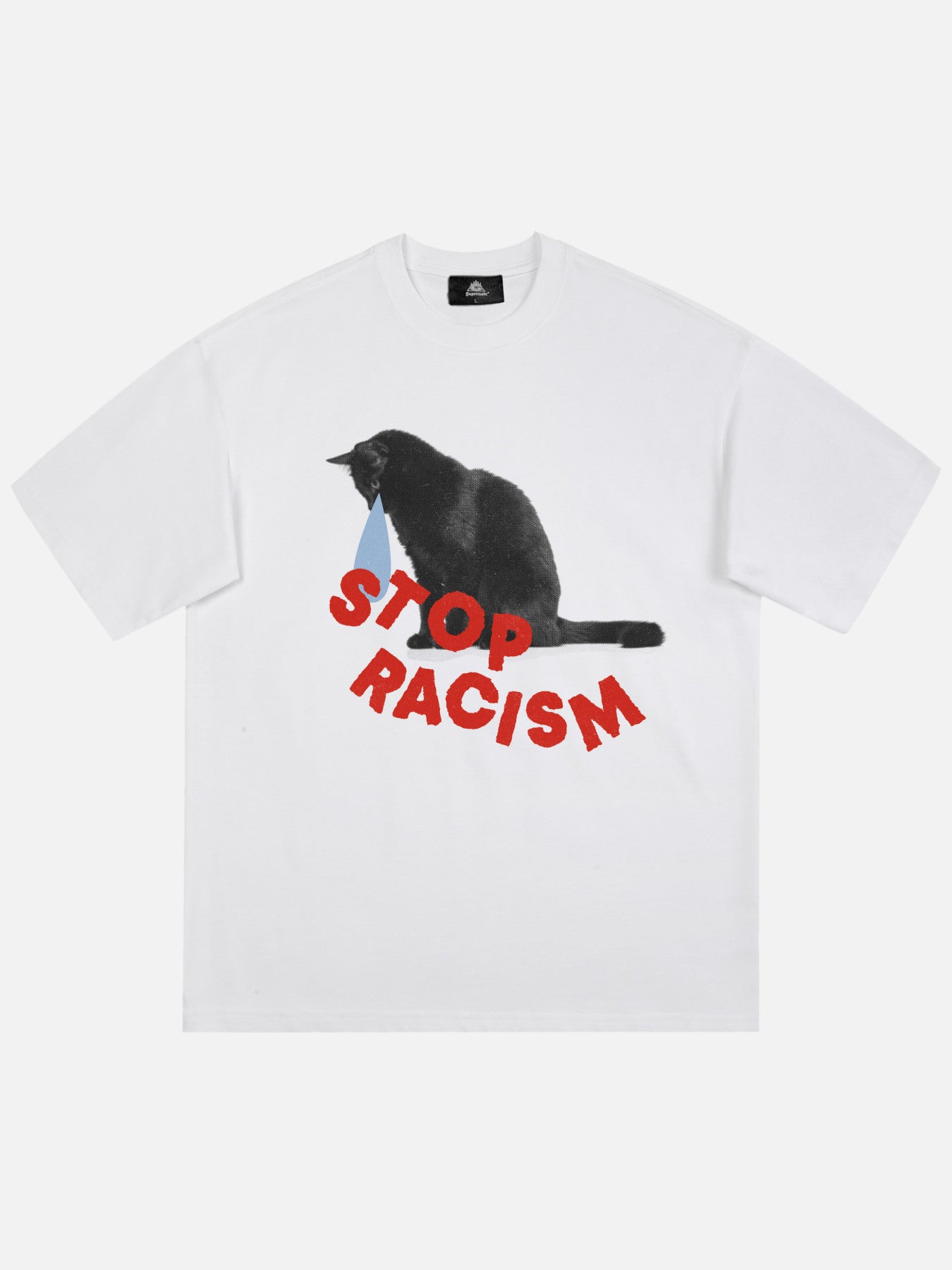 The Supermade Cat Print T-shirt
