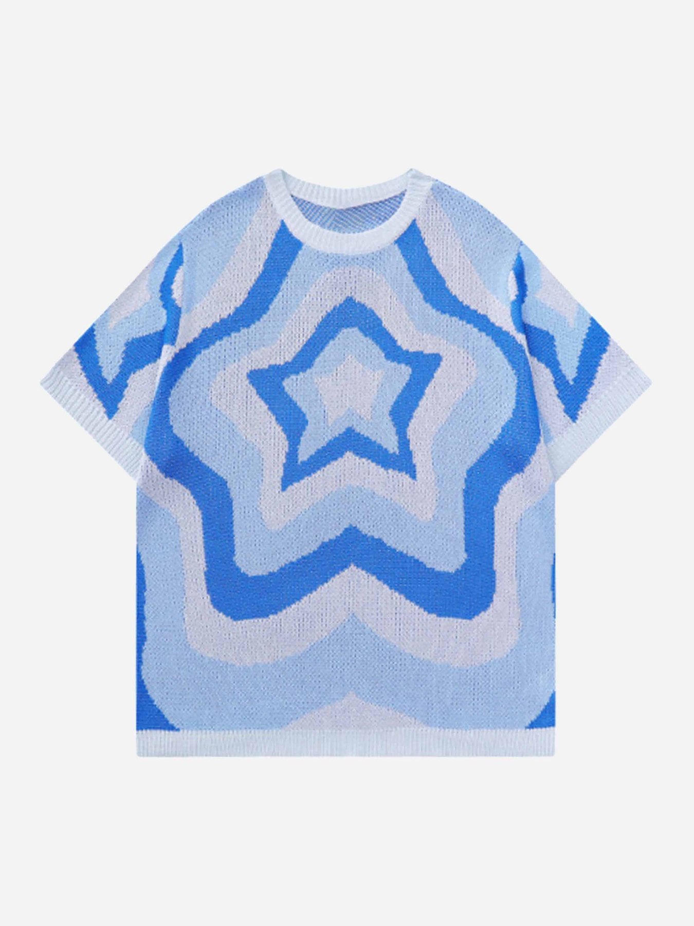 The Supermade Knit Stars And Stripes T-Shirt