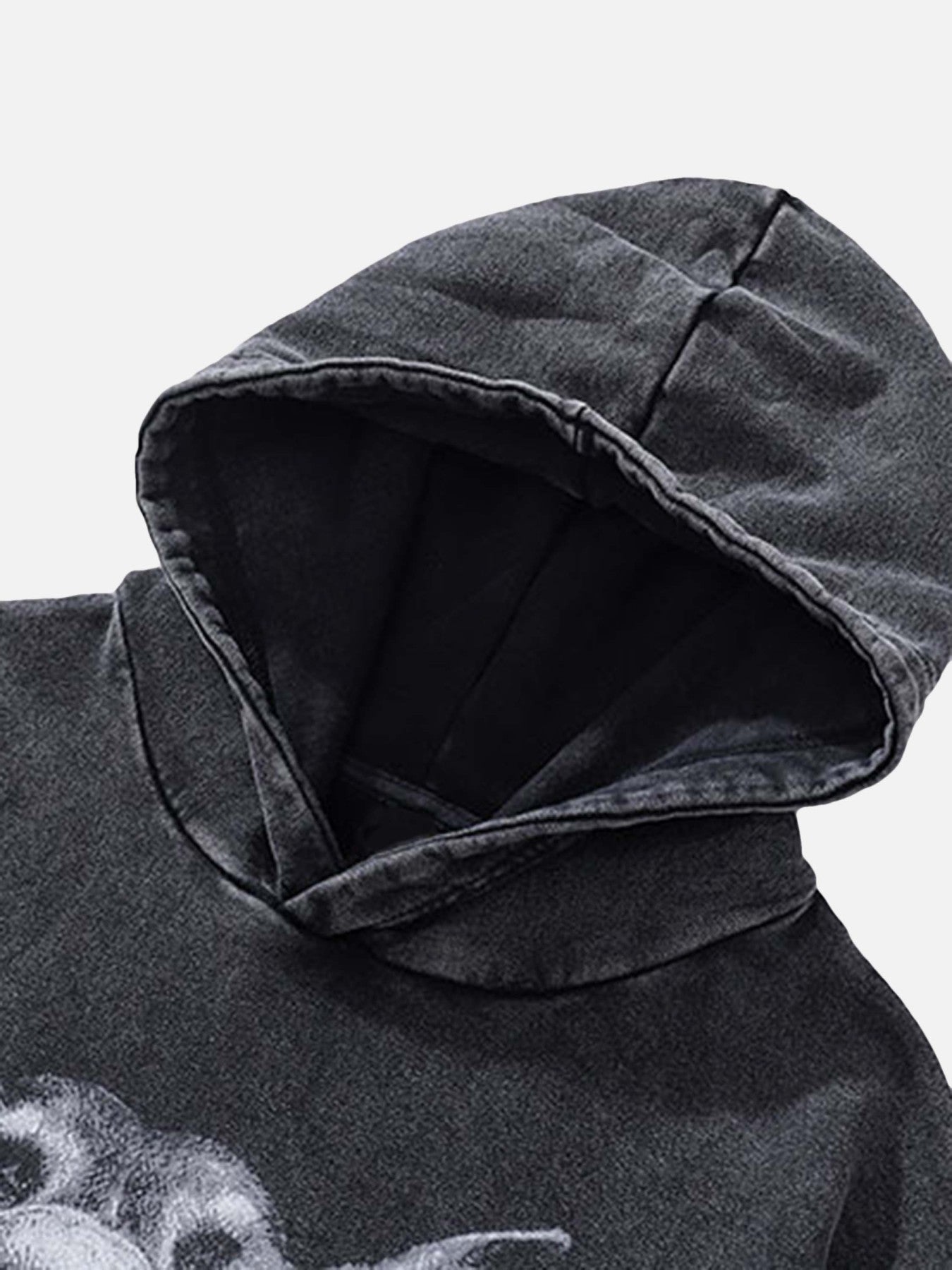 The Supermade Dark Series Doberman Print Hip-hop Old Hoodie
