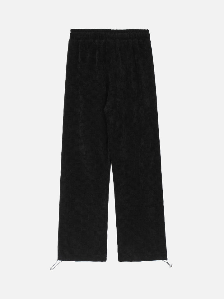 The Supermade American High Waist Straight Cotton Loose Wide Leg Pants