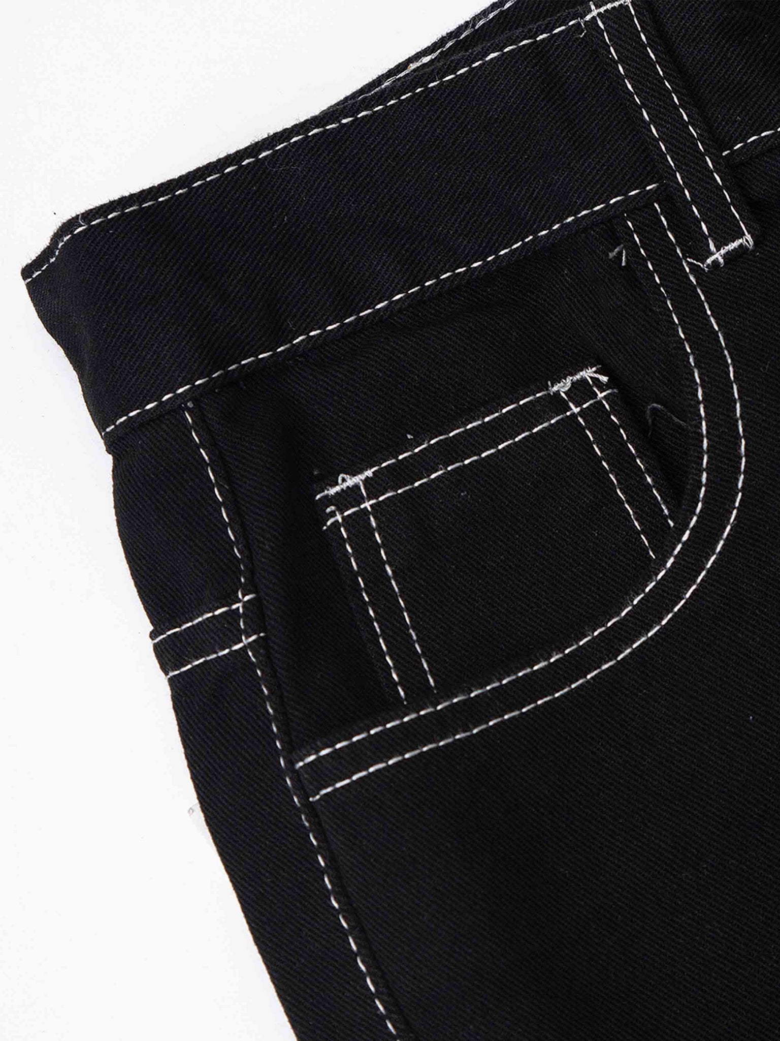 The Supermade Solid Color Casual Jeans -1224