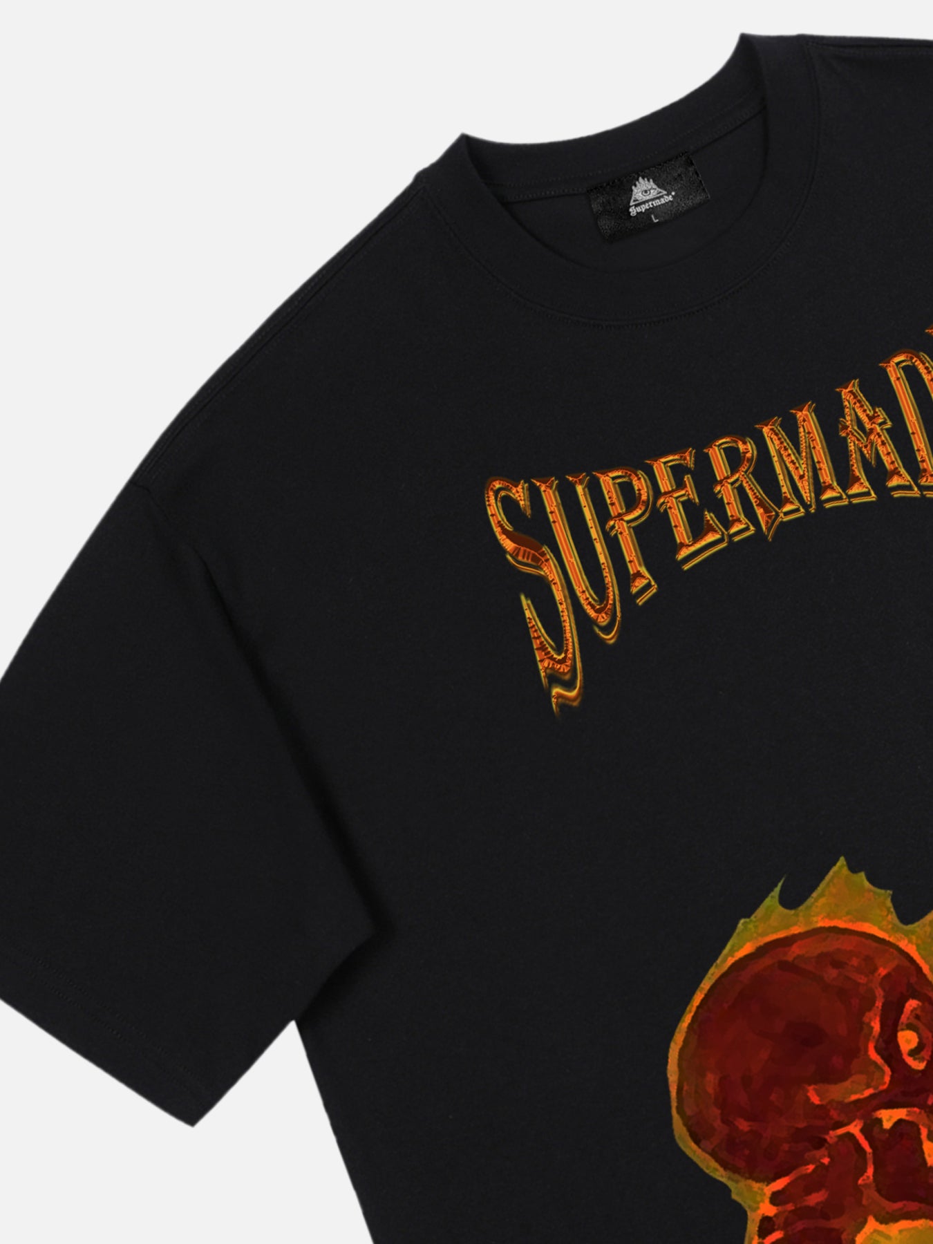 Thesupermade Printed Skull T-shirt