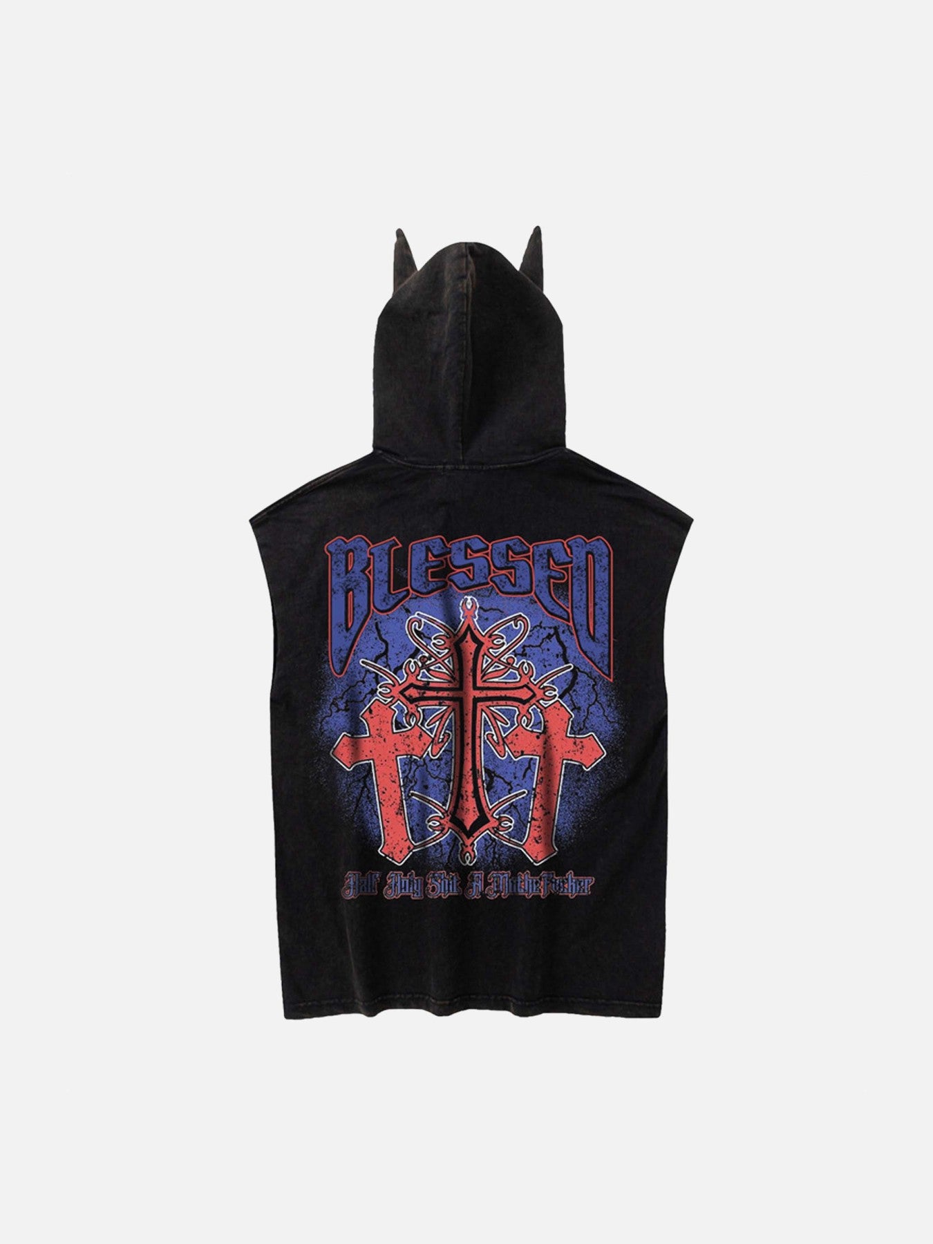 The Supermade Washed Hooded Cotton Undershirt