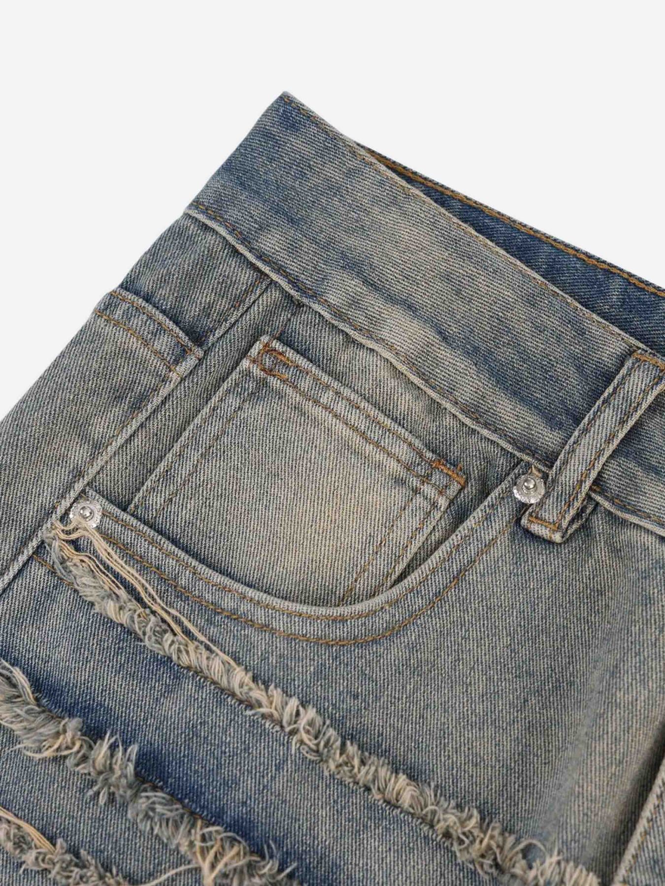 The Supermade Loose Wide Leg Cat Whisker Jeans