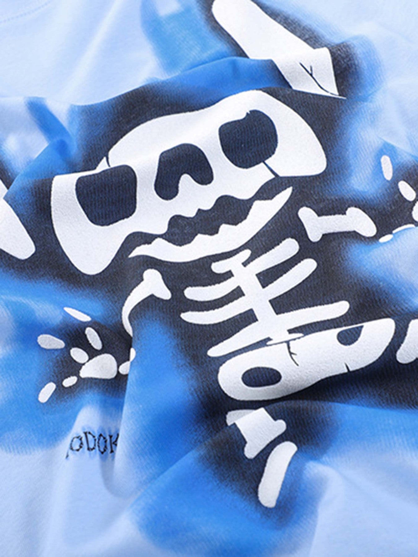 The Supermade Retro Cartoon Print Loose T-shirt