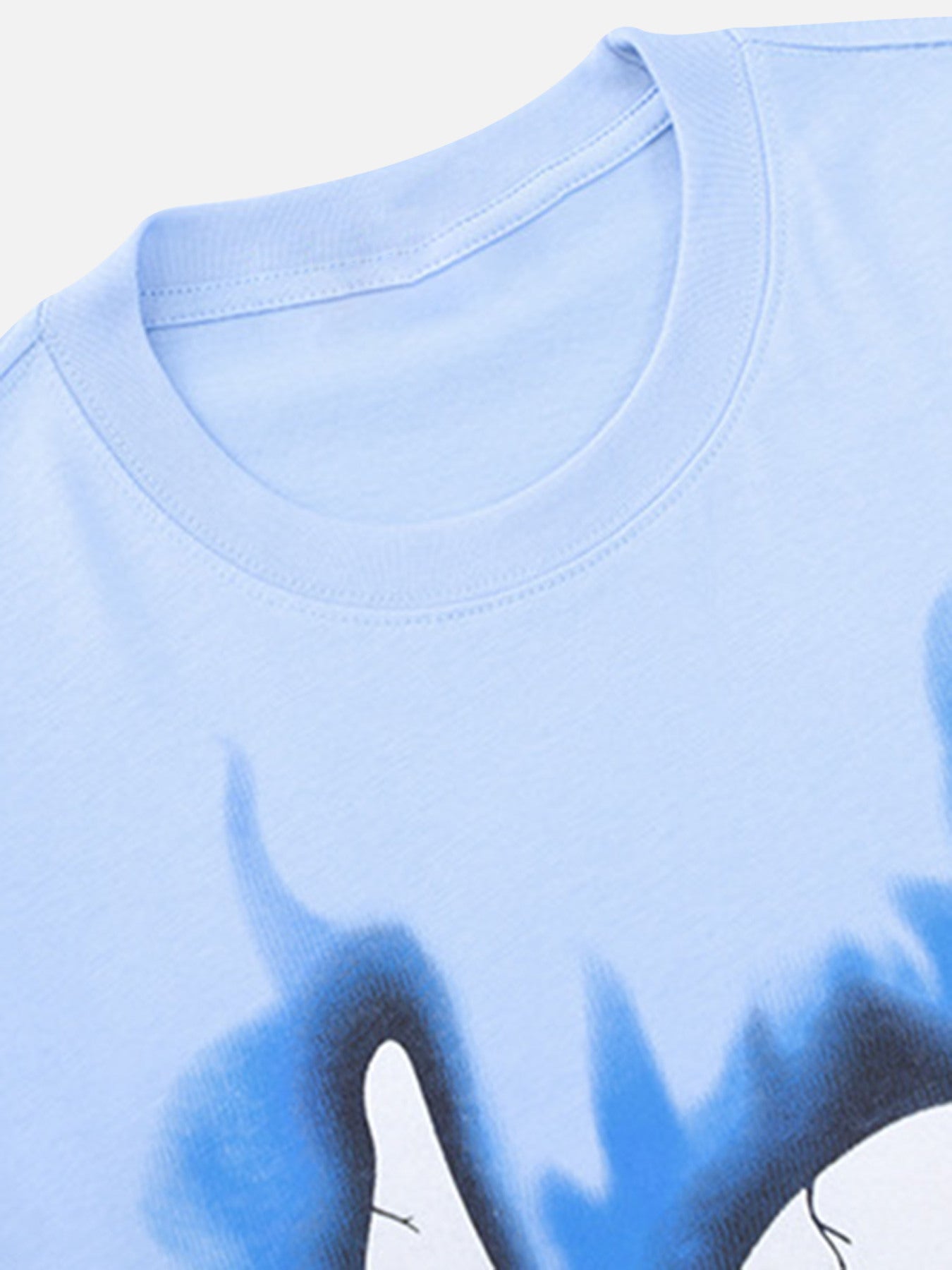 The Supermade Retro Cartoon Print Loose T-shirt