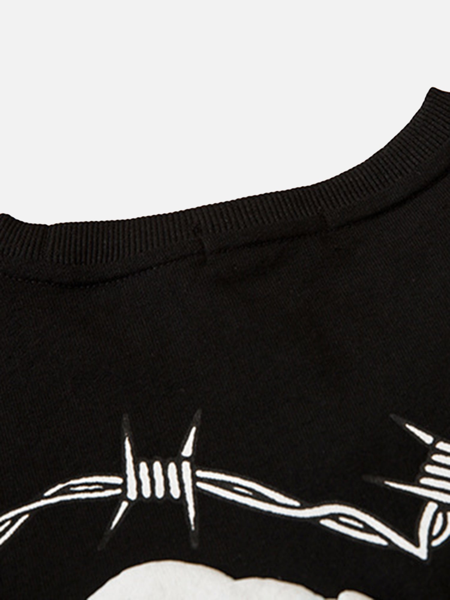 Thesupermade American Trendy Brand Letter Design Long-sleeved T-shirt