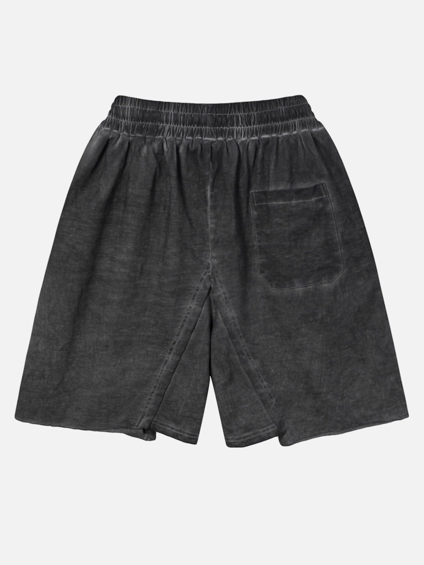 The Supermade Washed And Aged Cotton Loose-fitting Five-piece Pants
