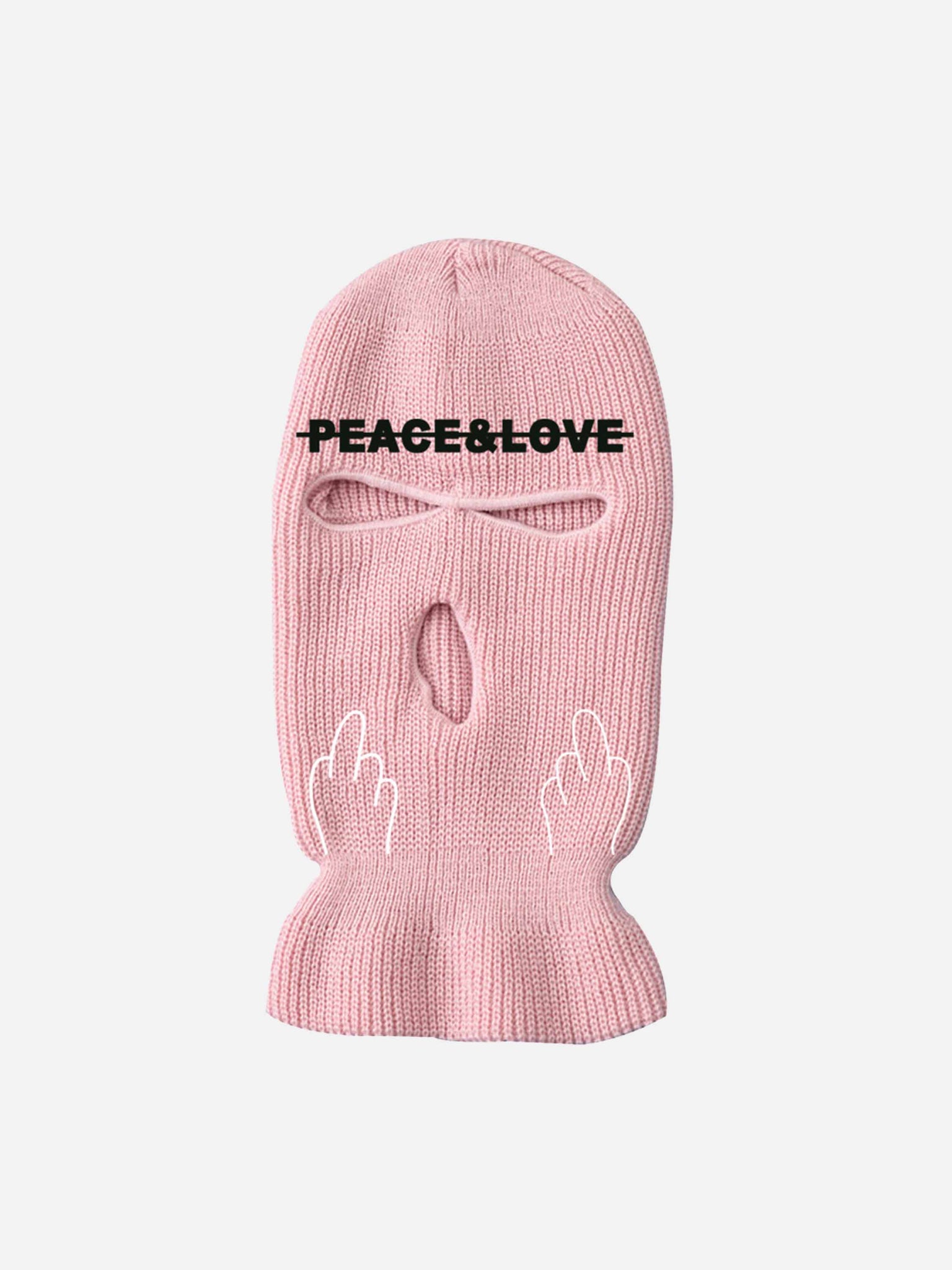 The Supermade Peace & Love Scarpe Balaclava