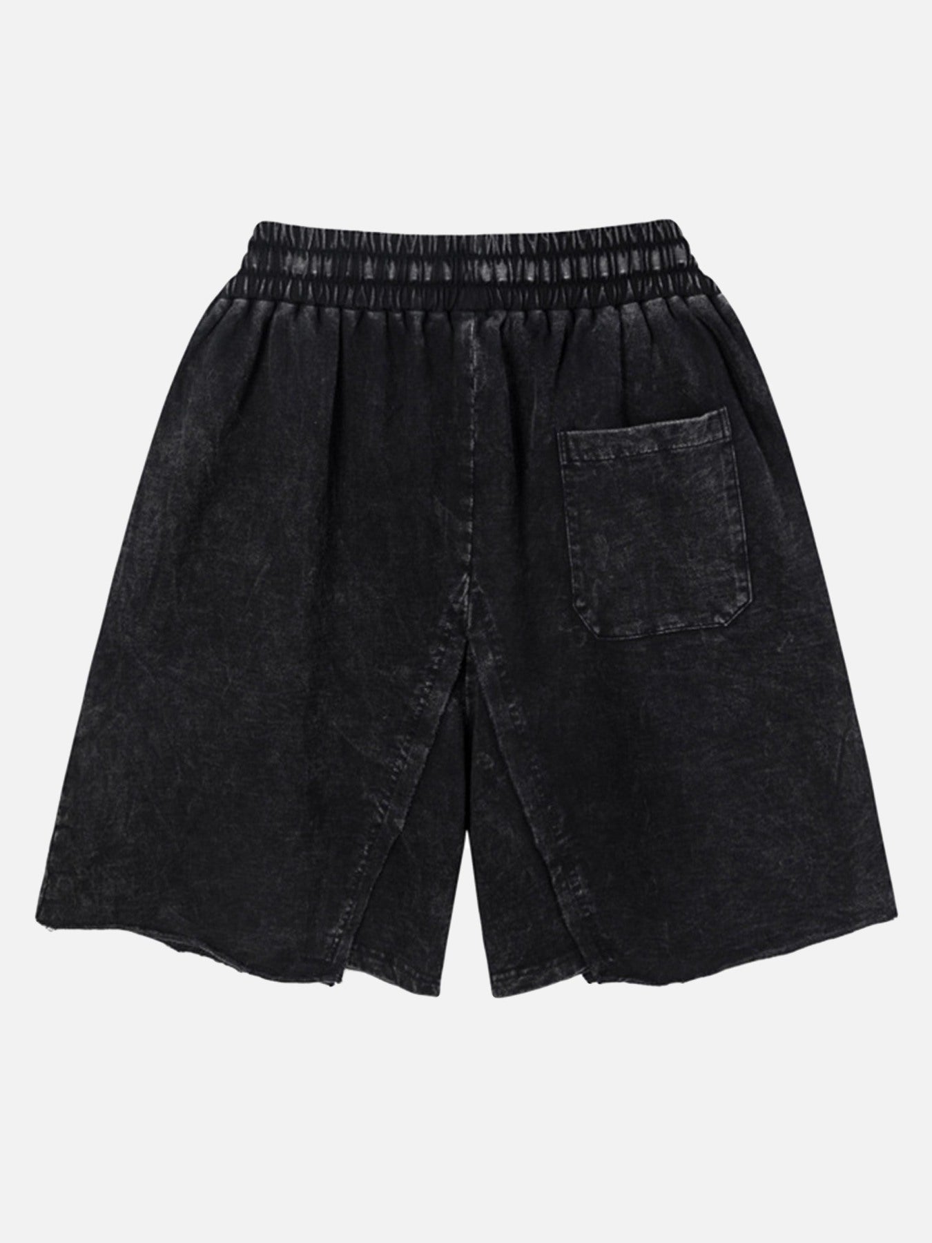 The Supermade Washed And Aged Cotton Loose-fitting Five-piece Pants