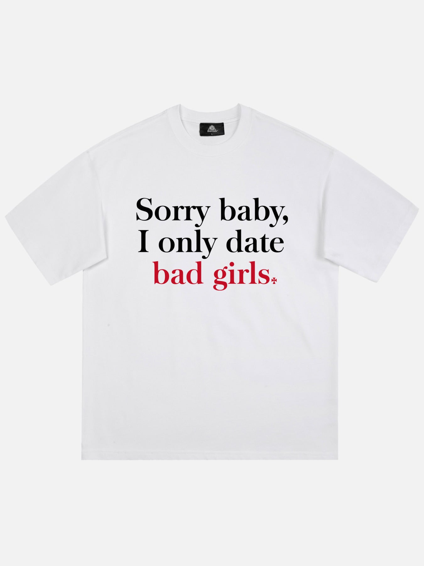 The Supermade Fun Slogan Print T-shirt