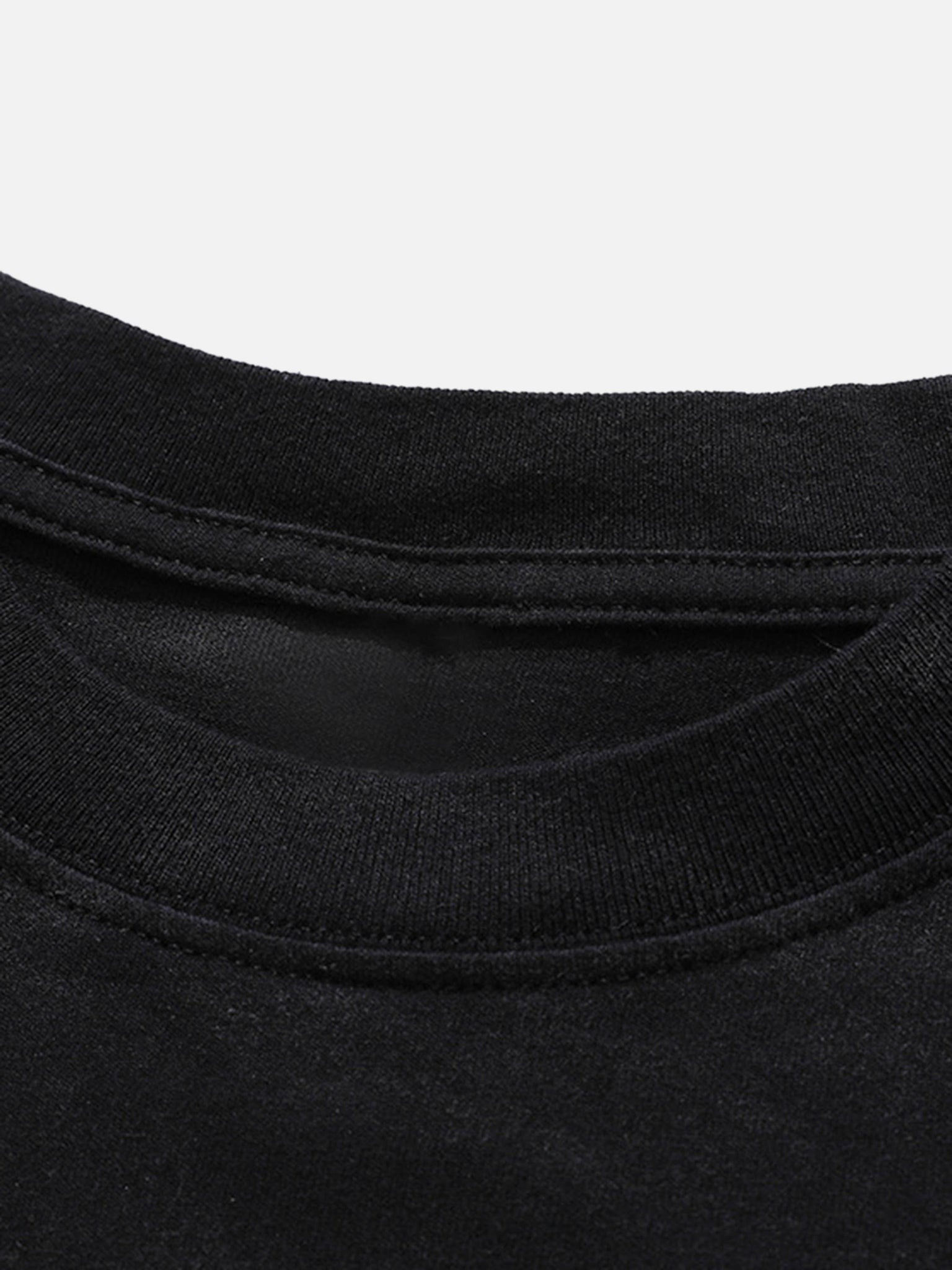 The Supermade Fun Three-dimensional Pistol Print Loose T-shirt