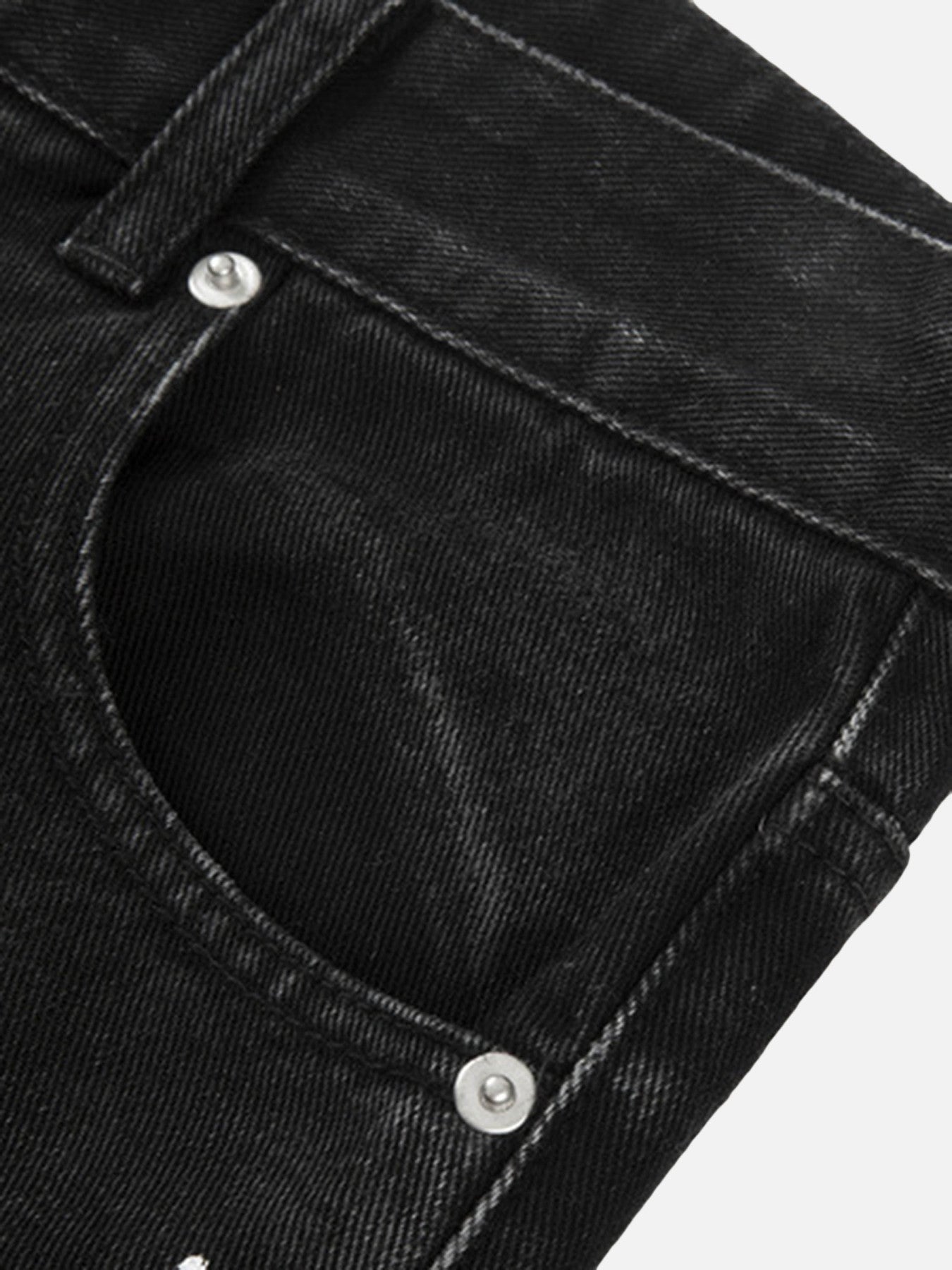 The Supermade Ripped And Inked Jeans