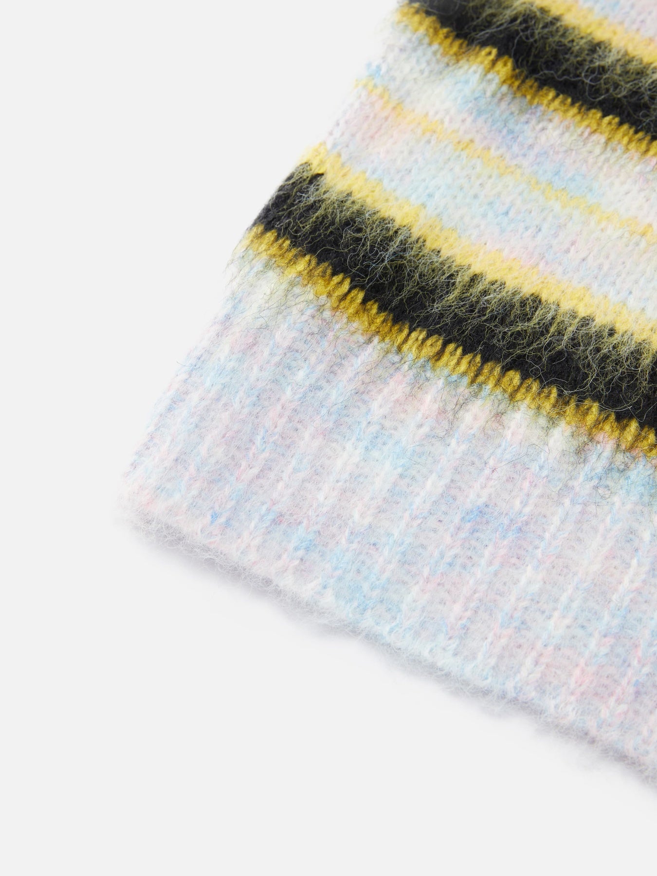 Thesupermade Color Contrast Striped Sweater