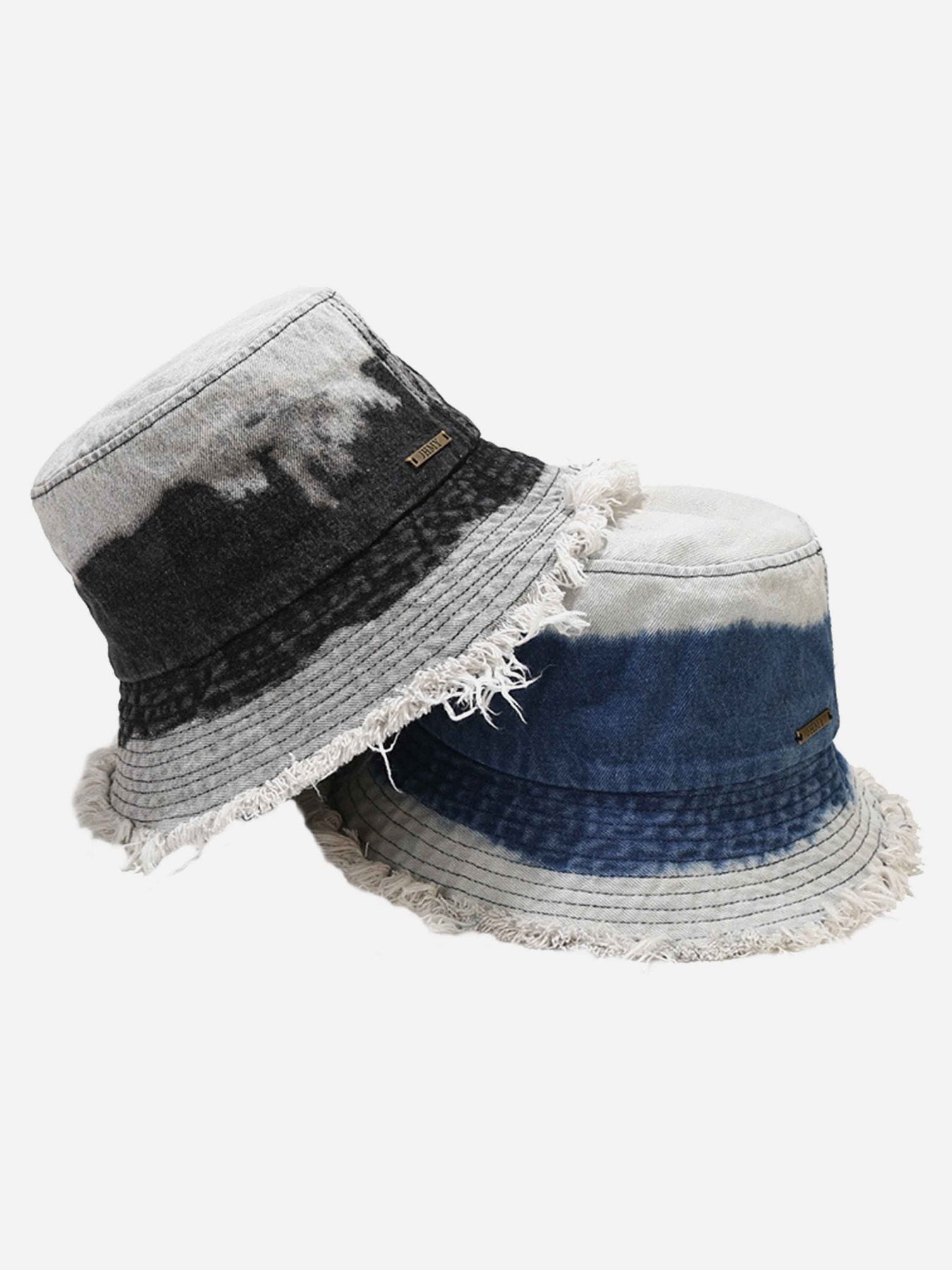 Thesupermade Gradient Color Hair Edge Sunshade Fisherman's Hat - 1550